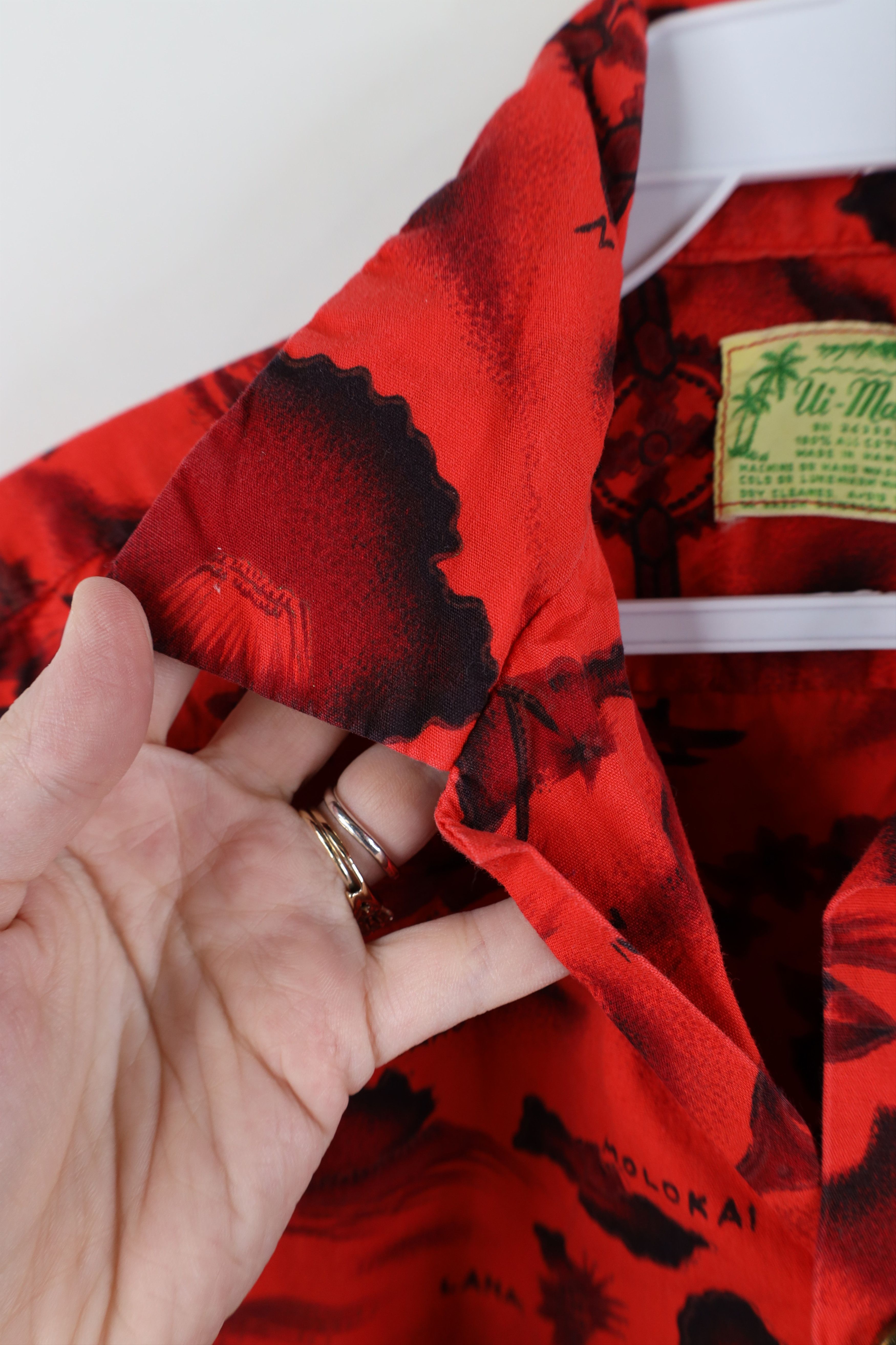 Vintage Vintage 50s 60s Rockabilly Collar Hawaiian Button Shirt USA Size US S / EU 44-46 / 1 - 10 Thumbnail