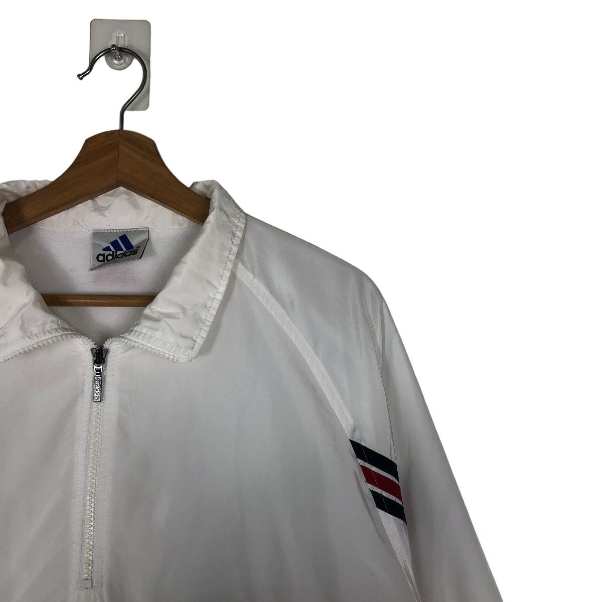 Adidas 🔥90’s VINTAGE ADIDAS ANORAK JACKET RARE DESIGN Size US M / EU 48-50 / 2 - 6 Thumbnail