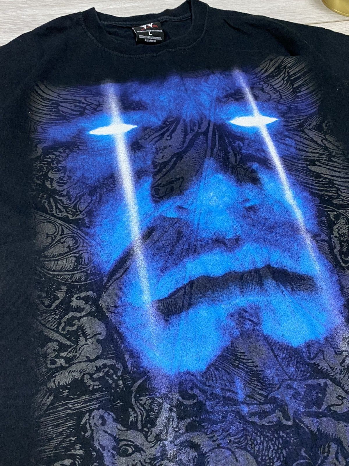 WWE The undertaker 2005 eternal phenom wrestling overprint Tee Size US L / EU 52-54 / 3 - 4 Thumbnail