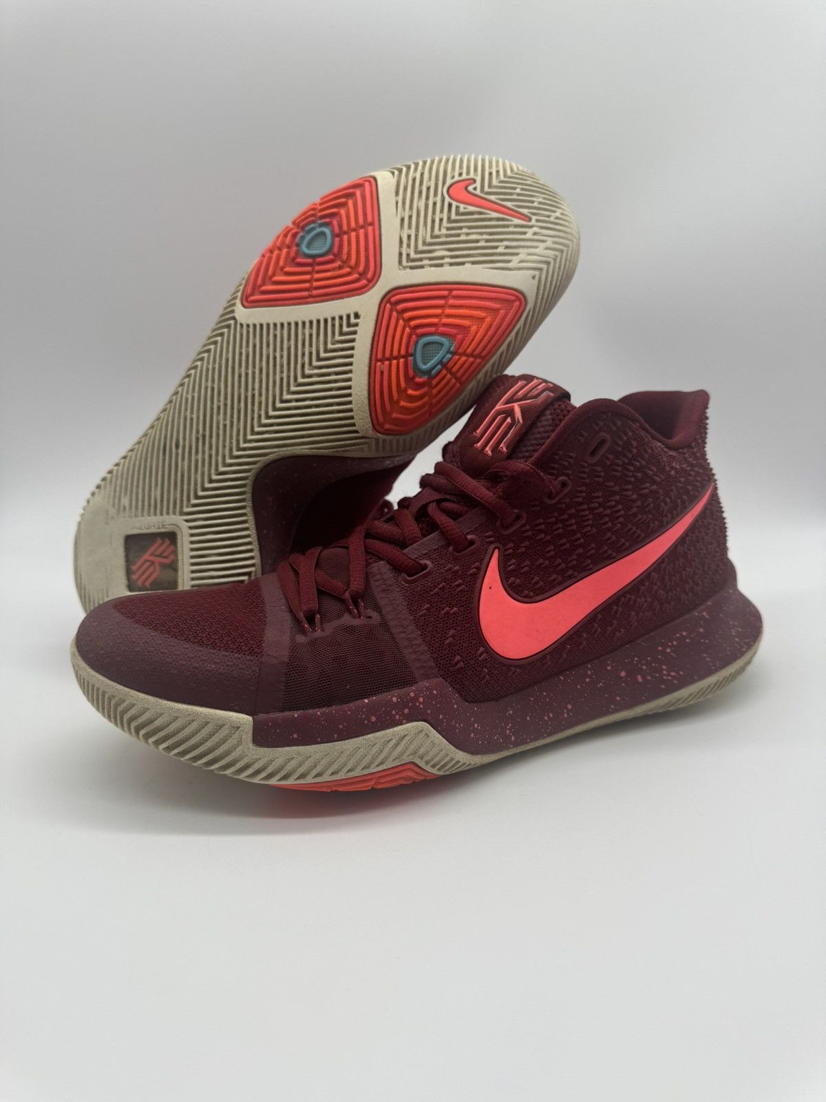 Nike Nike Kyrie 3 Team Red Hot Punch 852395-681 Men’s Size 8 Size US 8 / EU 41 - 1 Thumbnail