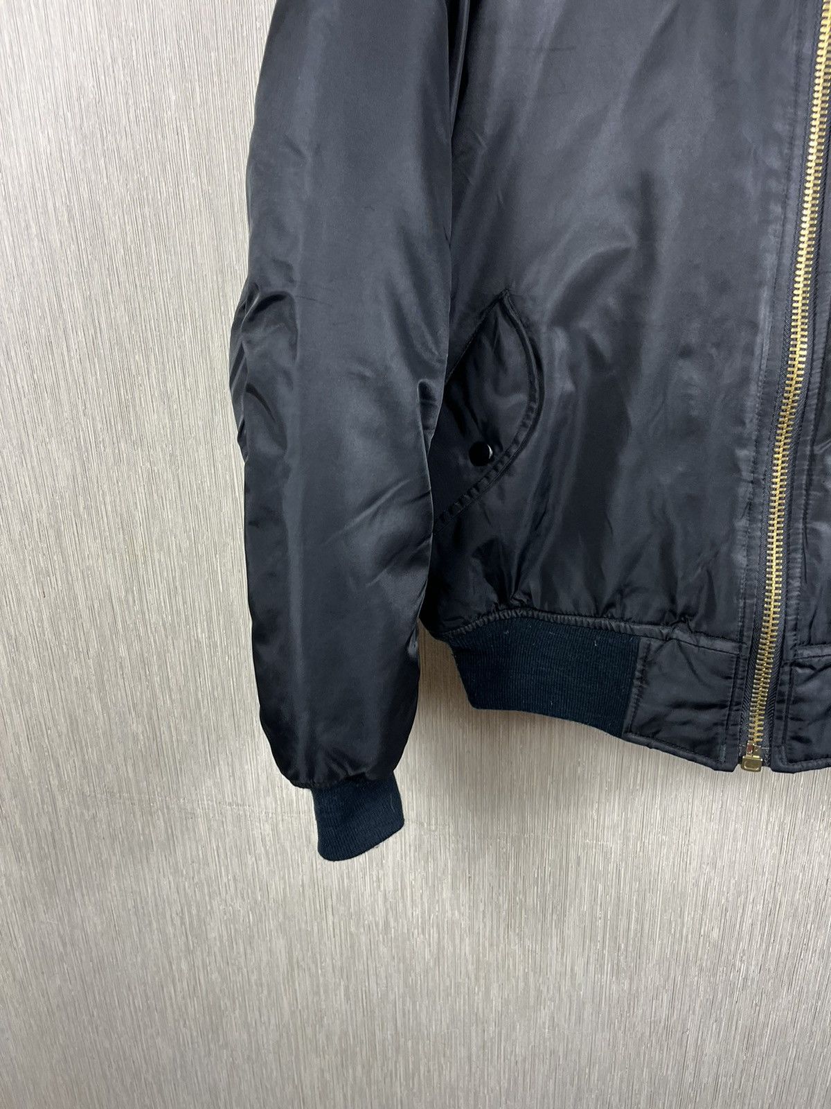 Vintage Vintage MA-1 military nylon bomber boxy jacket flyers Size US S / EU 44-46 / 1 - 6 Thumbnail