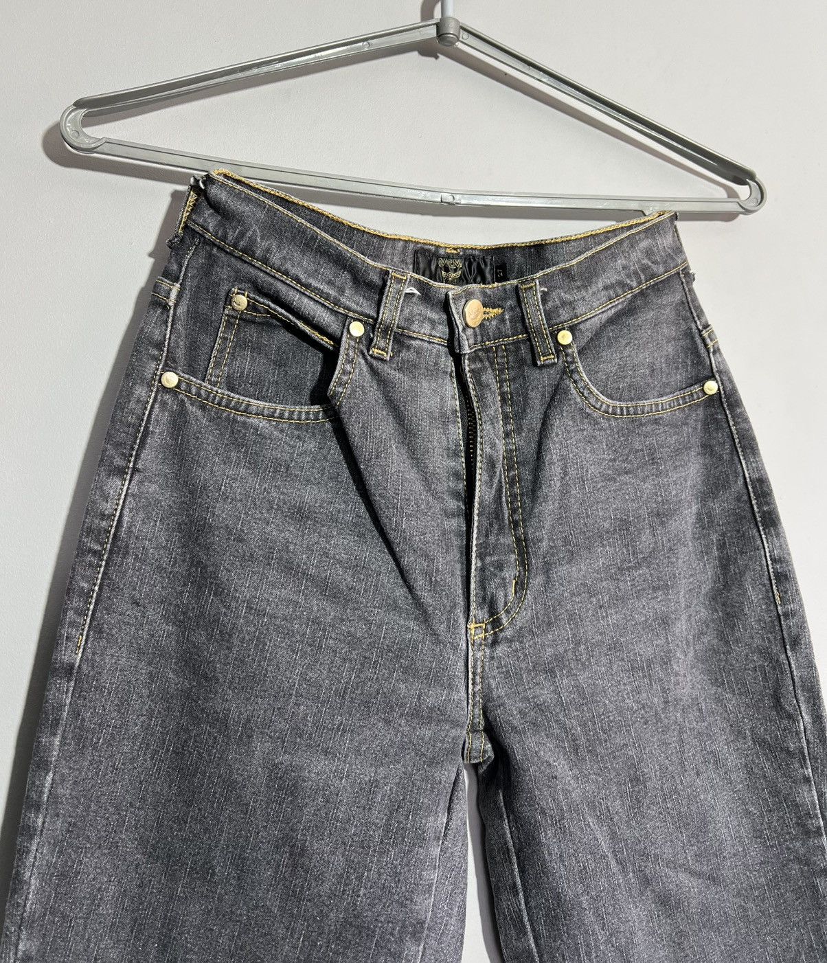 MCM × Vintage Vintage MCM Washed Gray Jeans Denim Pants Size 27" / US 4 / IT 40 - 7 Thumbnail