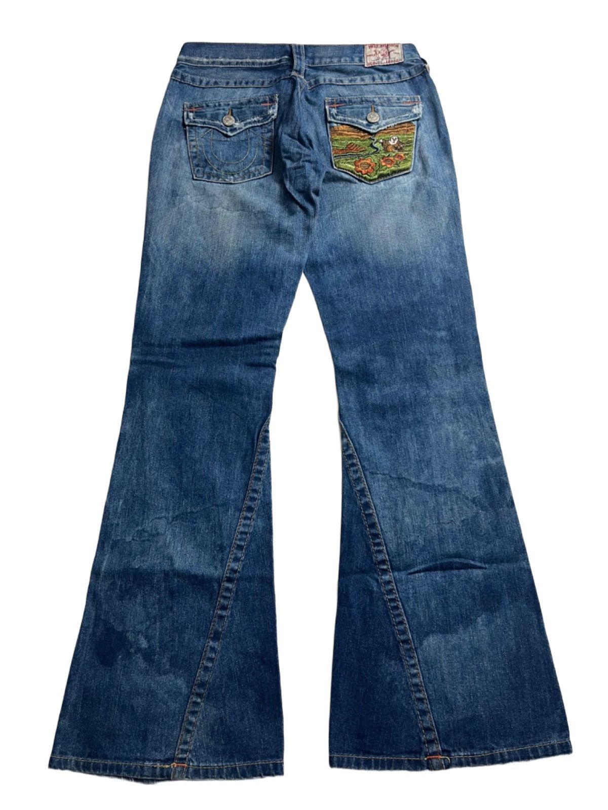 If Six Was Nine × True Religion True Religion Bootcut Jeans Embroidary Pocket Size 32" / US 10 / IT 46 - 2 Thumbnail