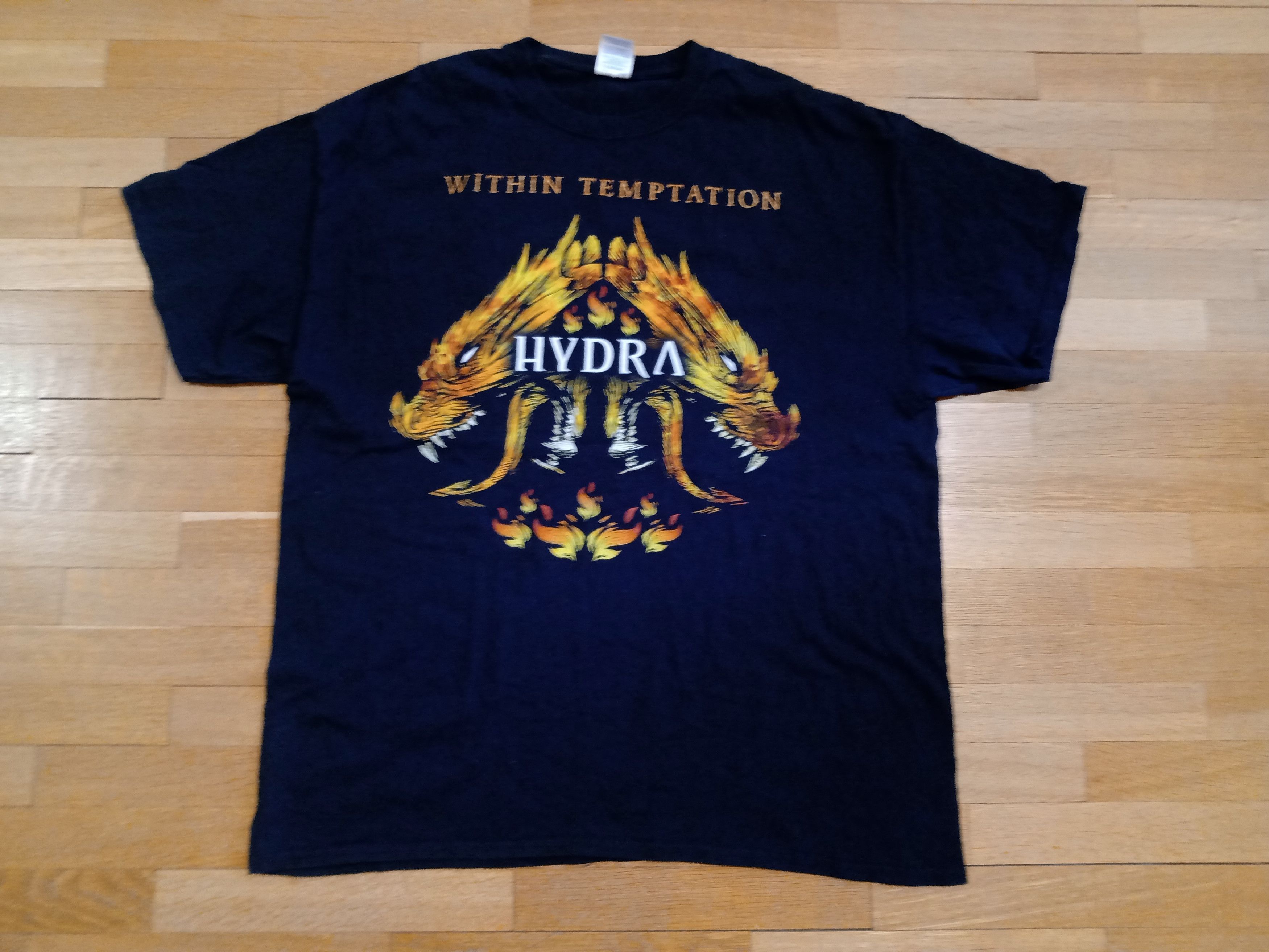 Band Tees Within Temptation Hydra Heavy Metal Shirt 2014 Summer Tour Size US XL / EU 56 / 4 - 1 Thumbnail