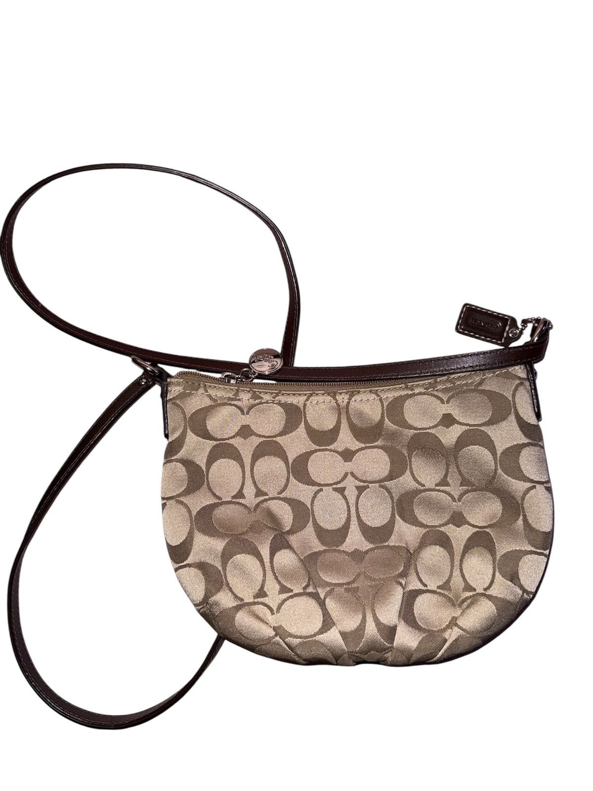 Coach Coach brown vintage monogram crossbody bag🤎🎀 Size ONE SIZE - 1 Thumbnail