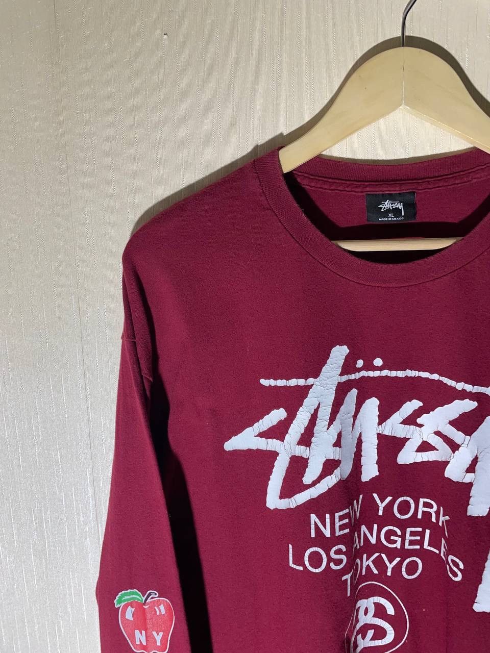 Stussy × Vintage Stussy Vintage Country Patches Longsleeve Size US XL / EU 56 / 4 - 3 Thumbnail