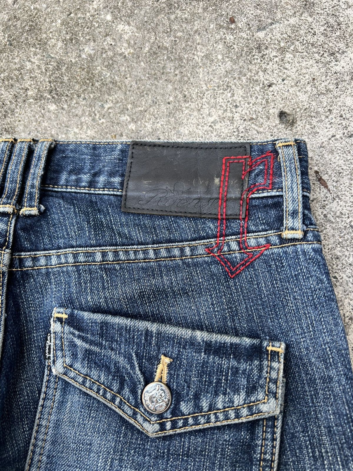 Japanese Brand 💥Japanese Brand Roen Distress Punk Jean Very Rare Size US 30 / EU 46 - 21 Thumbnail