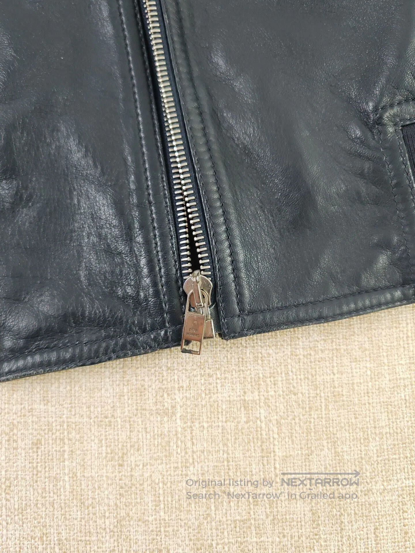 Dior Dior Men's Leather Jacket. Size US M / EU 48-50 / 2 - 6 Thumbnail