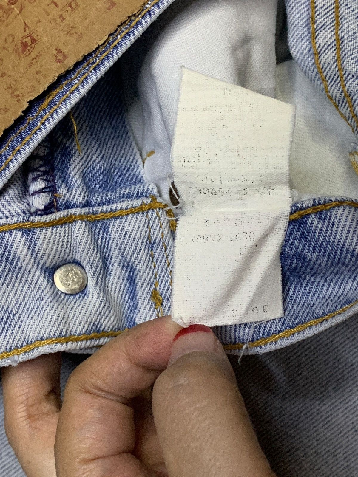 Levi's × Levi's Vintage Clothing Vintage 90s Levis 510 Stonewashed Distressed Jeans Size US 28 / EU 44 - 12 Thumbnail