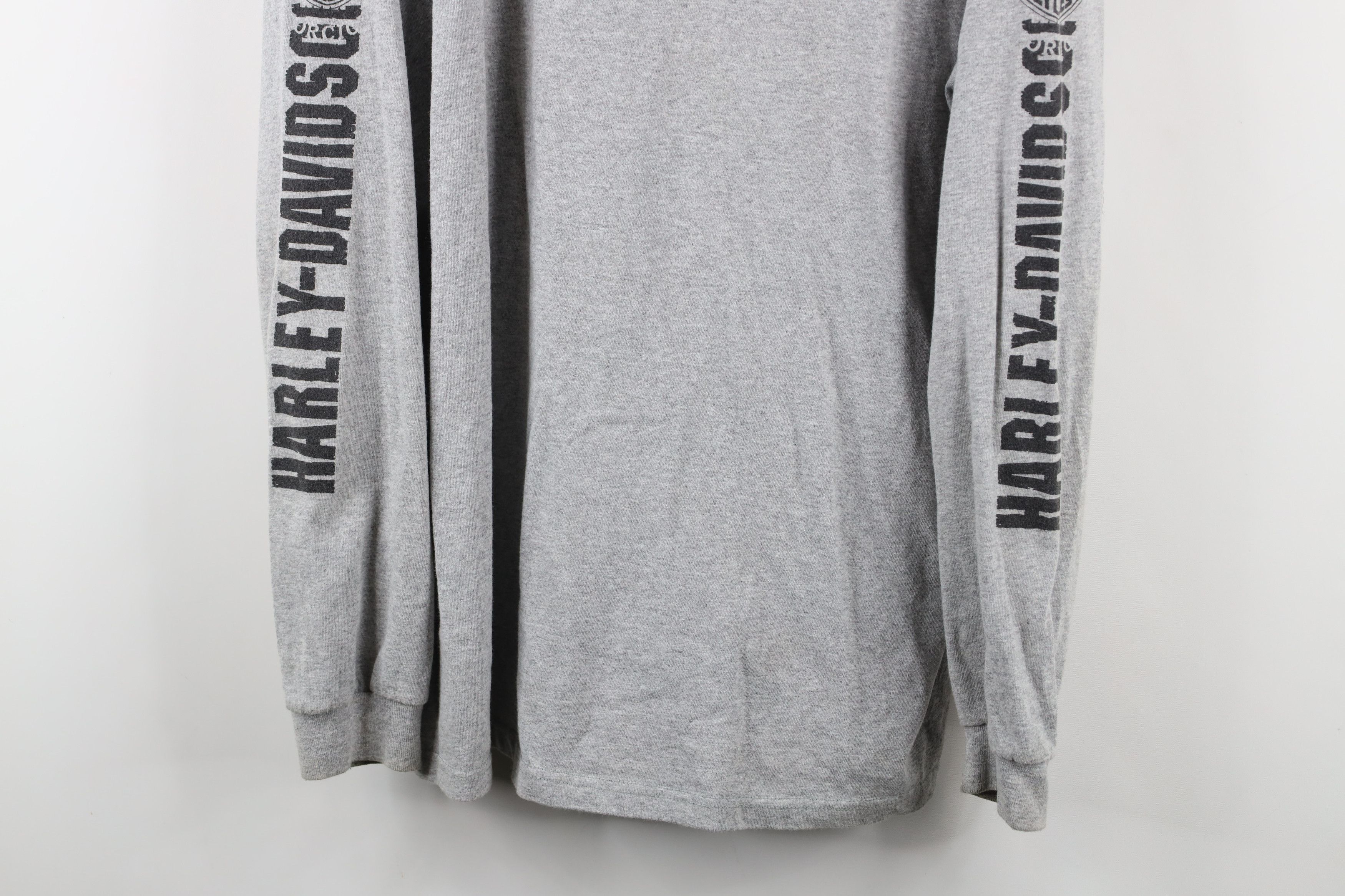 Harley Davidson × Vintage Vintage Y2K Harley Davidson Mexico Long Sleeve T-Shirt Gray Size US XL / EU 56 / 4 - 3 Thumbnail