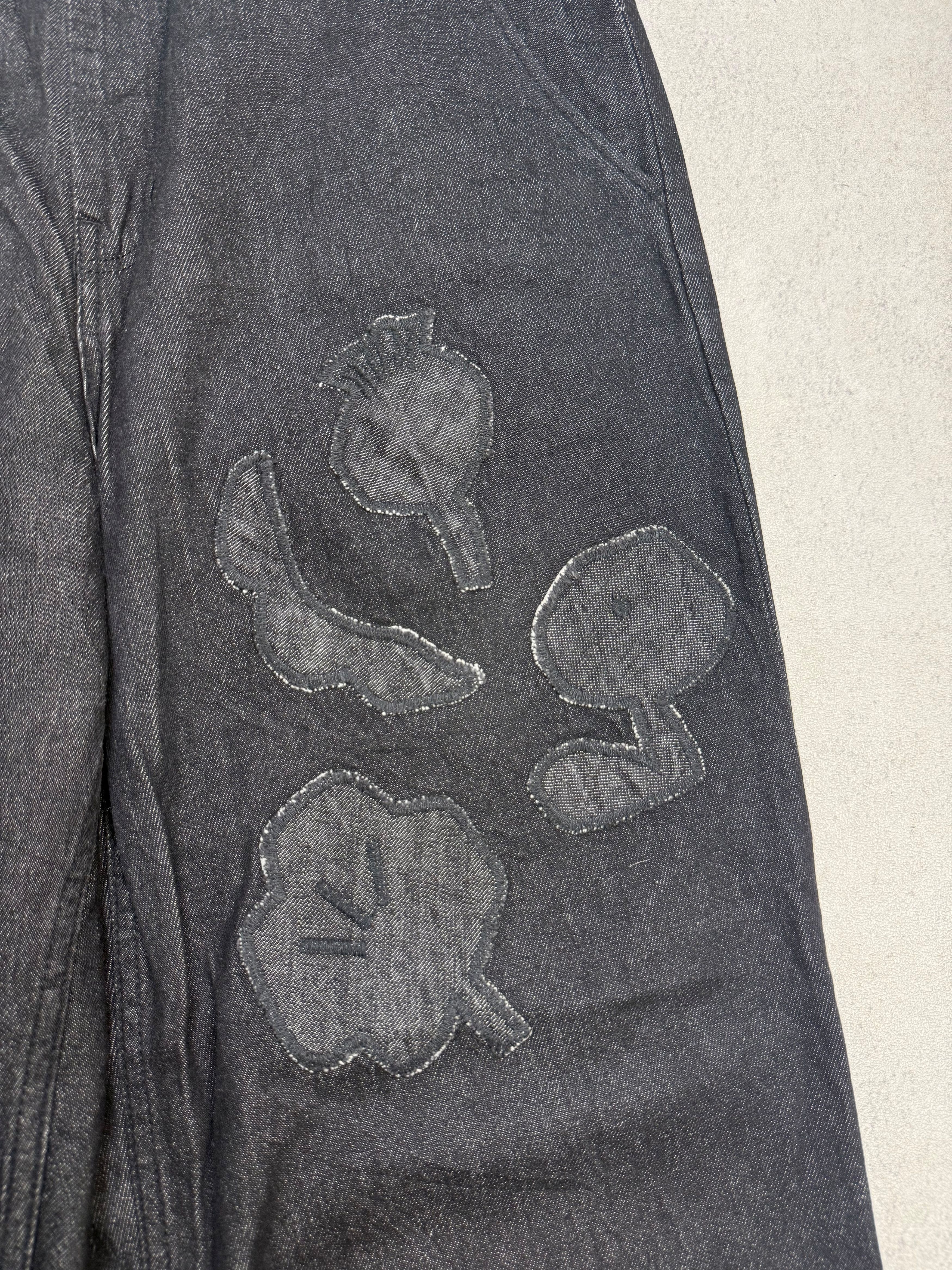 Ne-Net Ne-net Black Denim Jeans Size US 30 / EU 46 - 10 Thumbnail