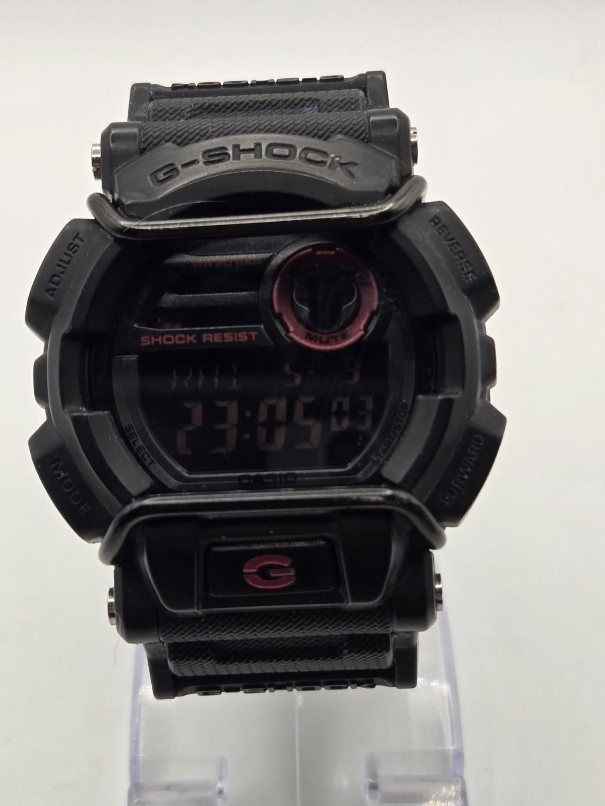 Casio G-Shock Gs400-1 Black/red Men's Digital Watch. New Bat