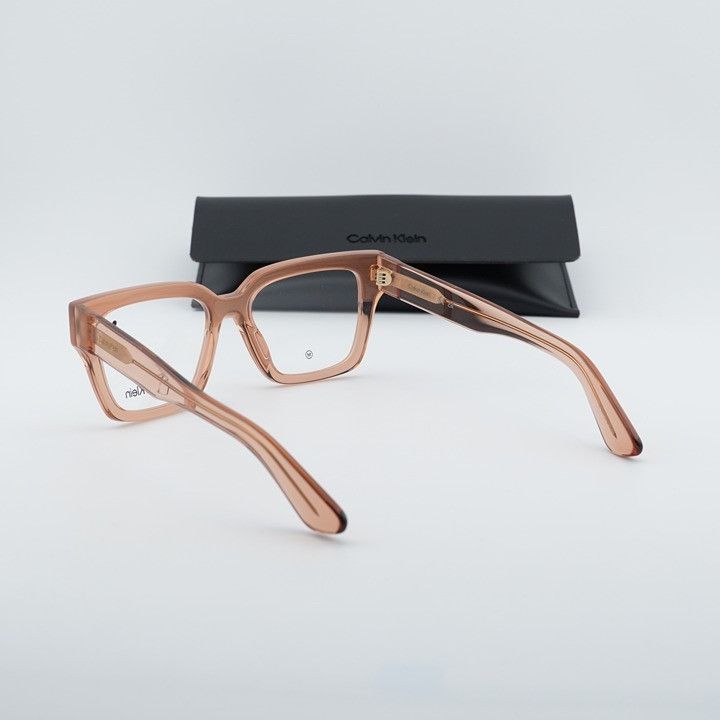 Calvin Klein Calvin Klein CK24526 278 Eyeglasses Light Brown 52mm Square Size ONE SIZE - 10 Thumbnail