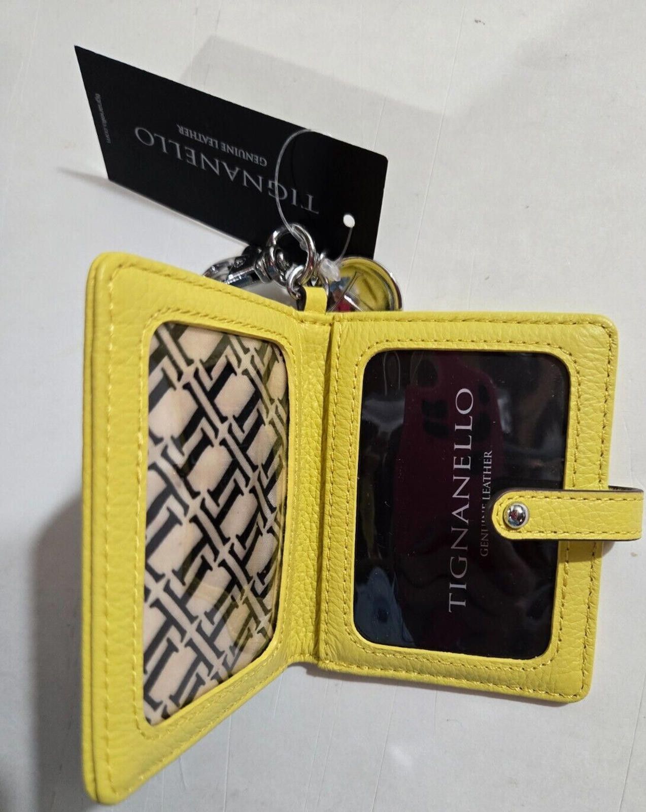 Designer Tignanello Genuine Leather Photo Case Key Chain Main Street Size ONE SIZE - 2 Thumbnail