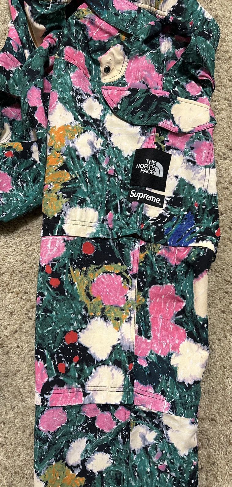 Supreme × The North Face SUPREME X TNF PANTS FLORAL SIZE MEDIUM Size US 32 / EU 48 - 17 Thumbnail