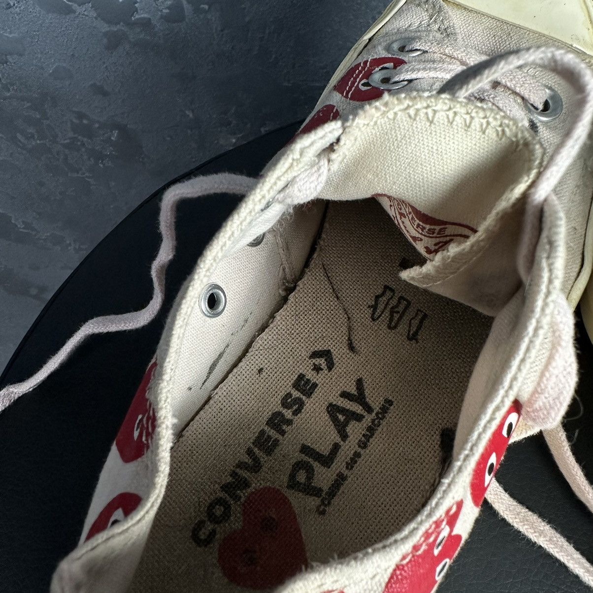 Comme des Garcons Comme Des Garcons Play Converse Chucks All Star Multi Heart Size US 6.5 / IT 36.5 - 5 Thumbnail