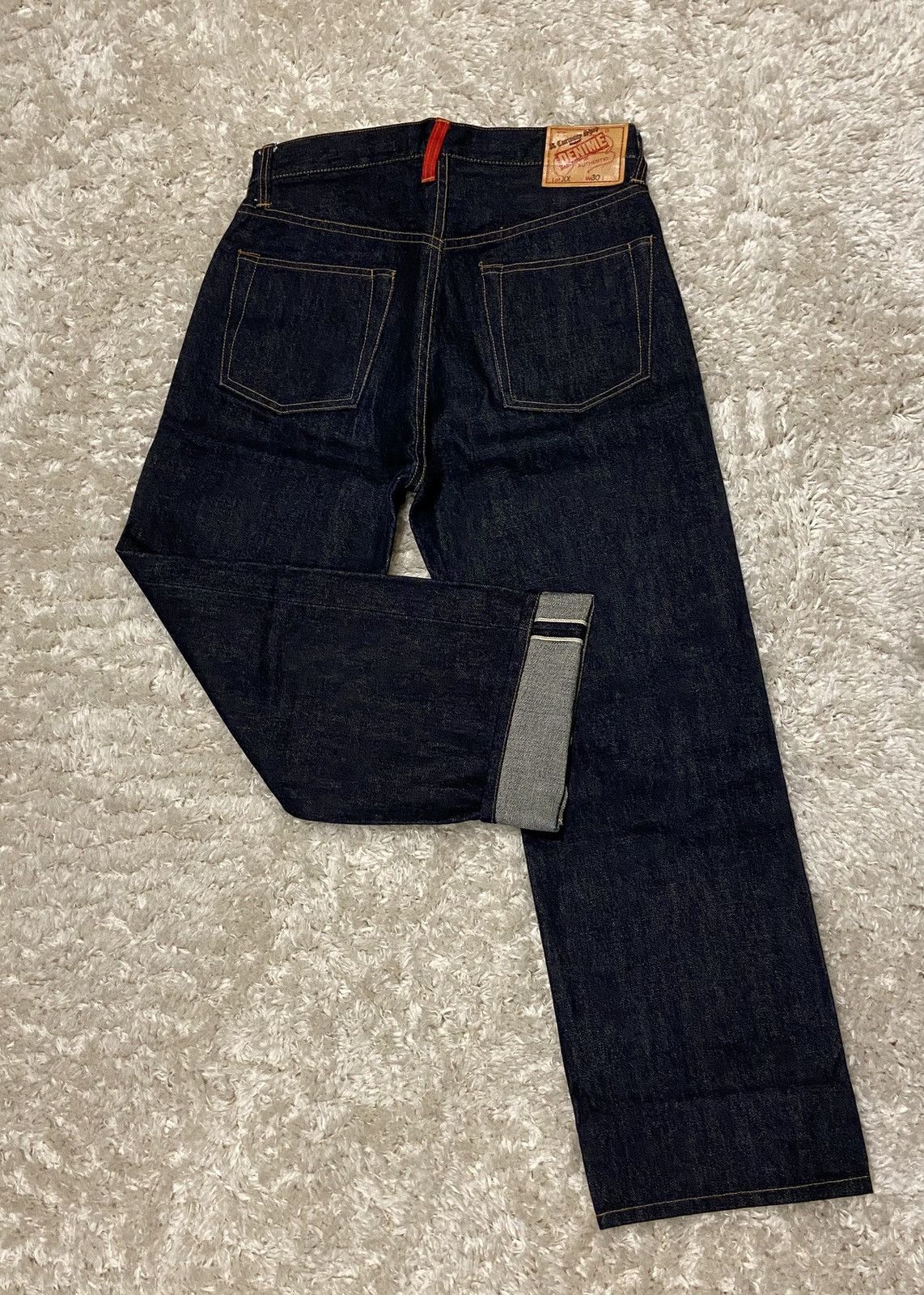 Denime DENIME Lot XX “The Curiosity Shop” Deadstock Selvedge Denim Size US 30 / EU 46 - 11 Thumbnail