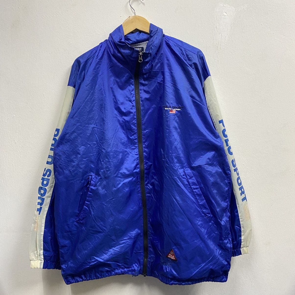 Polo Ralph Lauren vintage 90s Polo Sport Ralph Lauren windbreaker jacket XL Size US XL / EU 56 / 4 - 1 Thumbnail