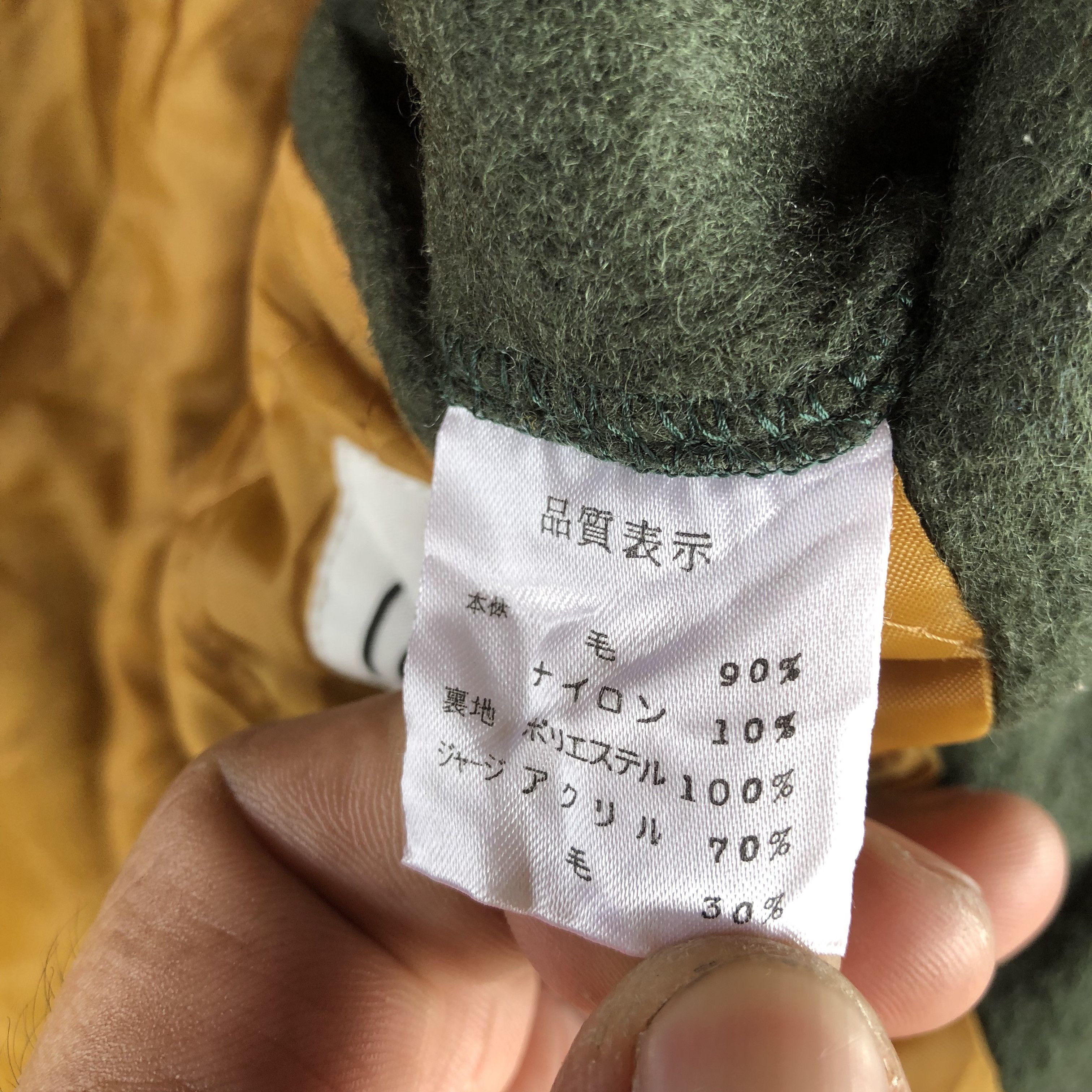 Japanese Brand × Vintage Vintage 80s Orb Japanese Wool Varsity Quilted Jackets Size US M / EU 48-50 / 2 - 7 Thumbnail