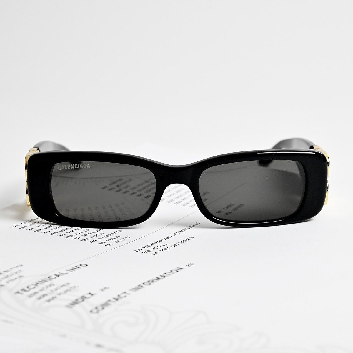 Balenciaga BALENCIAGA BB0096S SUNGLASSES Size ONE SIZE - 3 Thumbnail