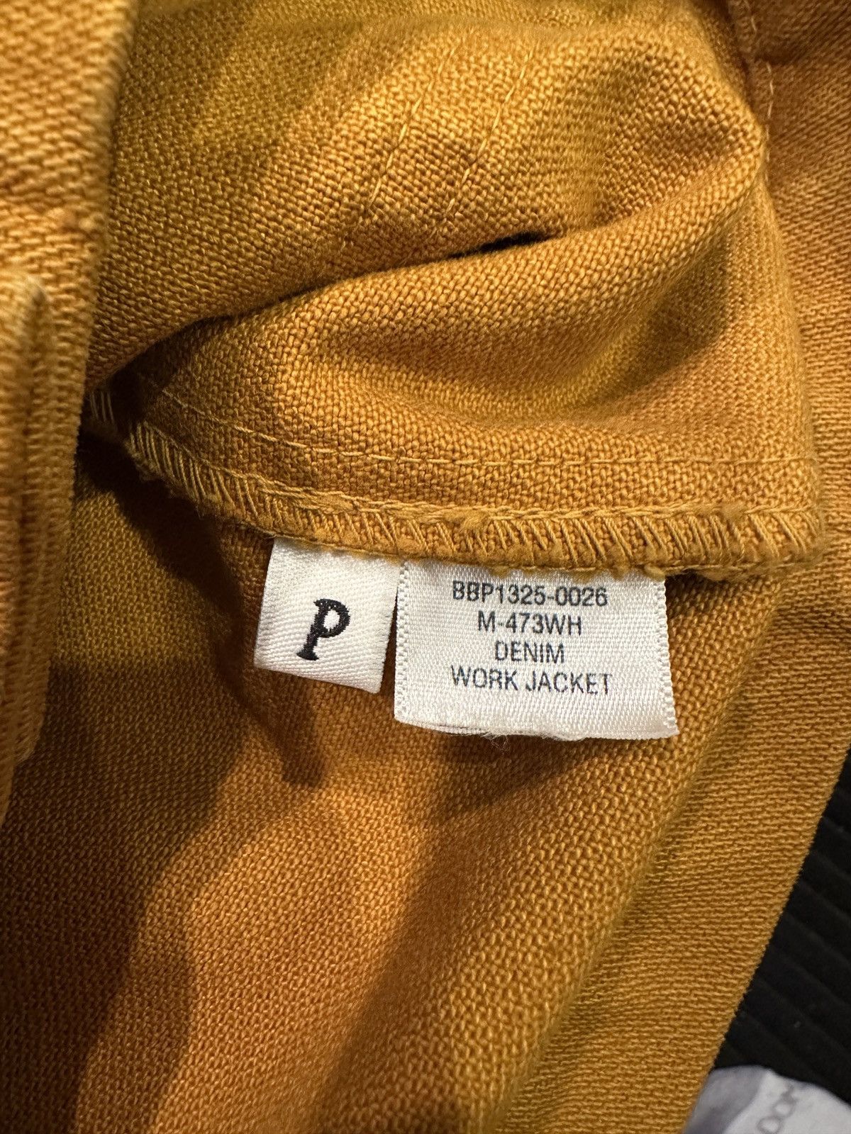 Big Bud Press Big Bud Press Spicy Mustard 14 Oz Denim Work Jacket Size P Size M / US 6-8 / IT 42-44 - 6 Thumbnail