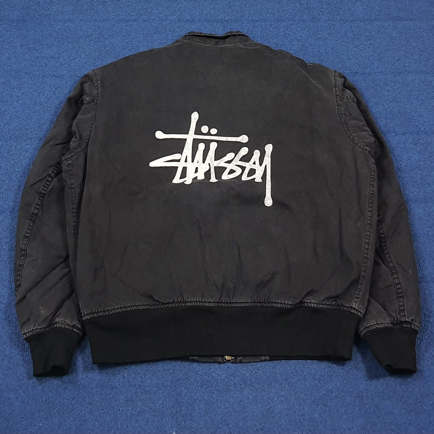 Stussy Vintage Stussy Authentic Gear Bomber Jacket C308N4 Size US L / EU 52-54 / 3 - 3 Thumbnail