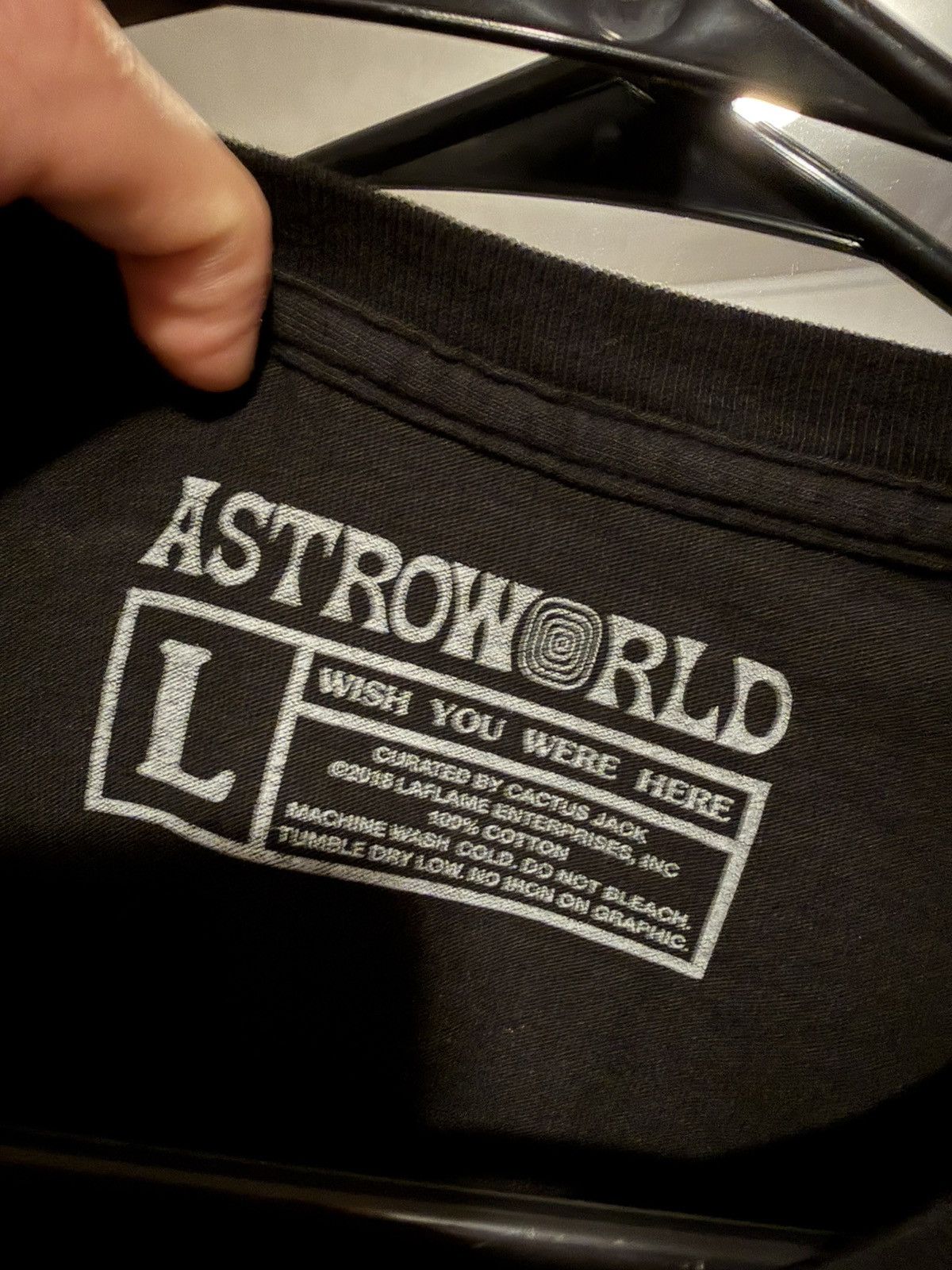 Travis Scott Travis Scott Astroworld Beyond Belief Tee Size US L / EU 52-54 / 3 - 3 Thumbnail