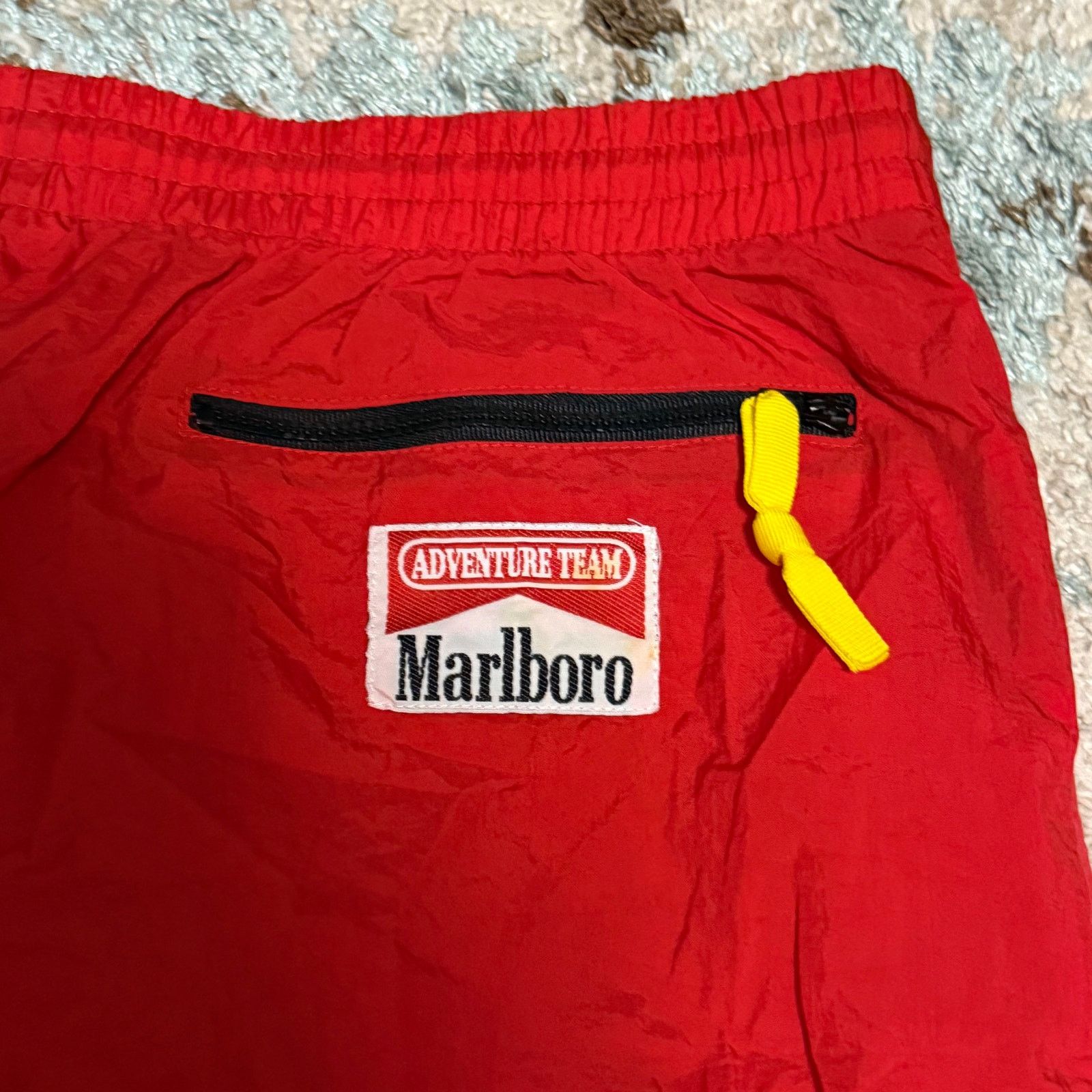 Marlboro Vintage 90s Marlboro Adventure Team Nylon Track Pants Large Size US 34 / EU 50 - 4 Thumbnail
