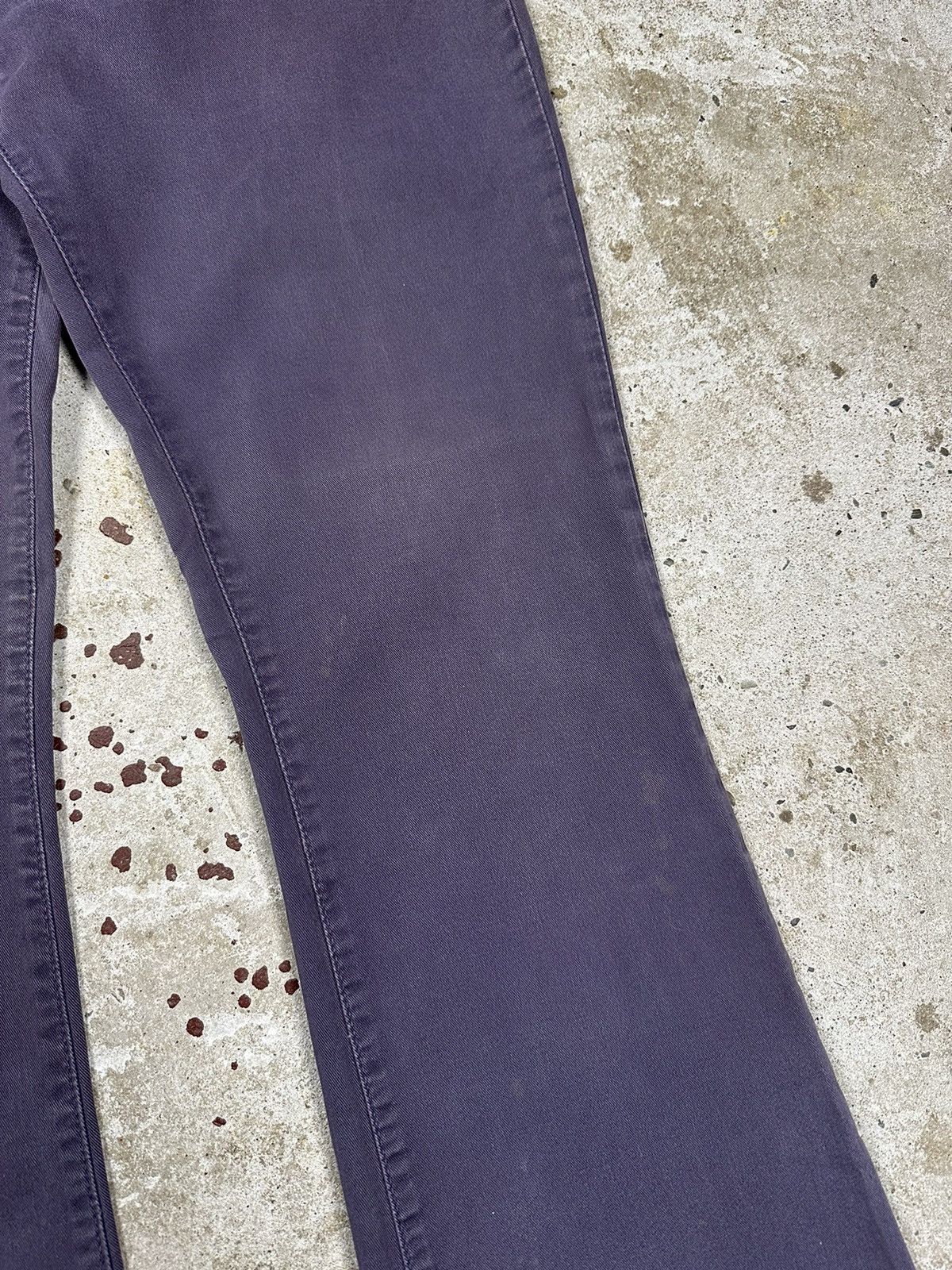 Levi's × Vintage Vintage 2000 Levi’s 525 Bootcut Flared Purple Wide Legs Pant Size US 32 / EU 48 - 5 Thumbnail