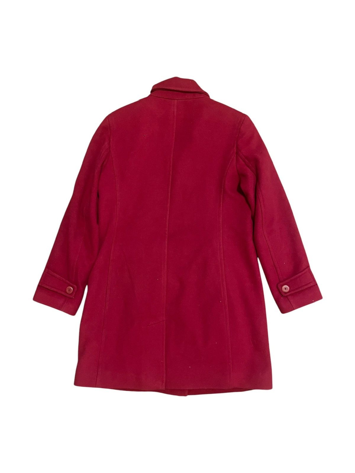 L.L. Bean L.L. Bean Red 100% Lambswool Women Coat Sz 10 Size L / US 10 / IT 46 - 5 Thumbnail