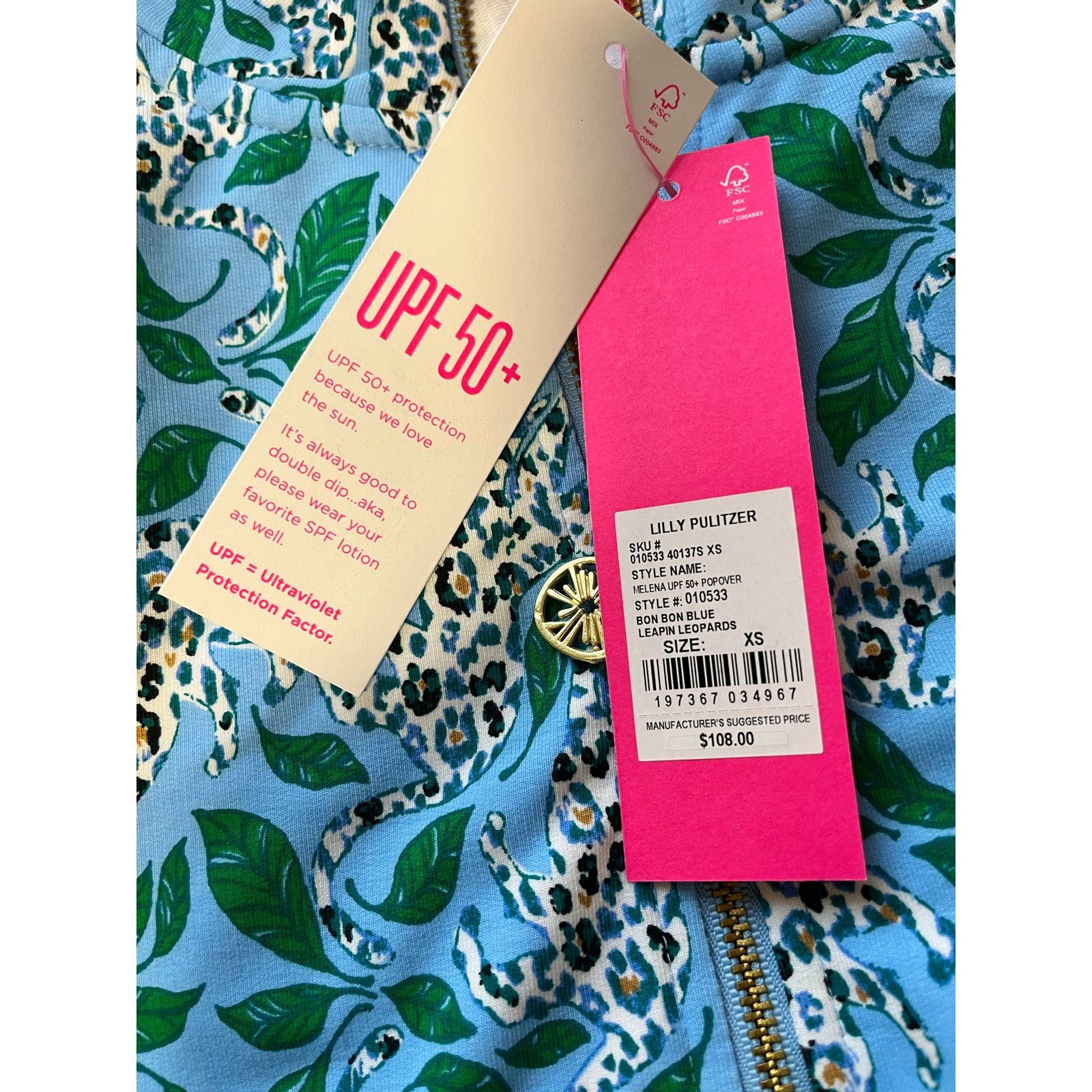 Lilly Pulitzer Pistola Zane ombre Pink Mohair Blend crew neck Size XS / US 0-2 / IT 36-38 - 3 Thumbnail