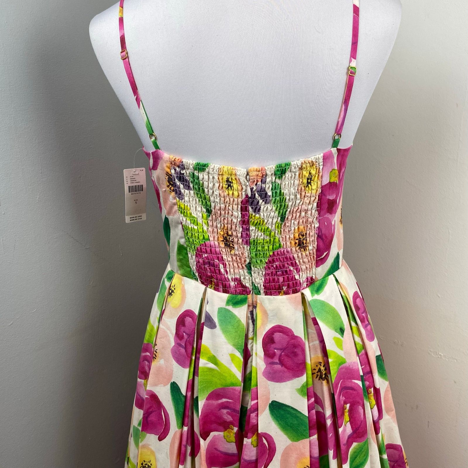 Anthropologie Hutch Floral Garden Cutout Balloon Midi Dress Garden NWT Size S / US 4 / IT 40 - 6 Thumbnail