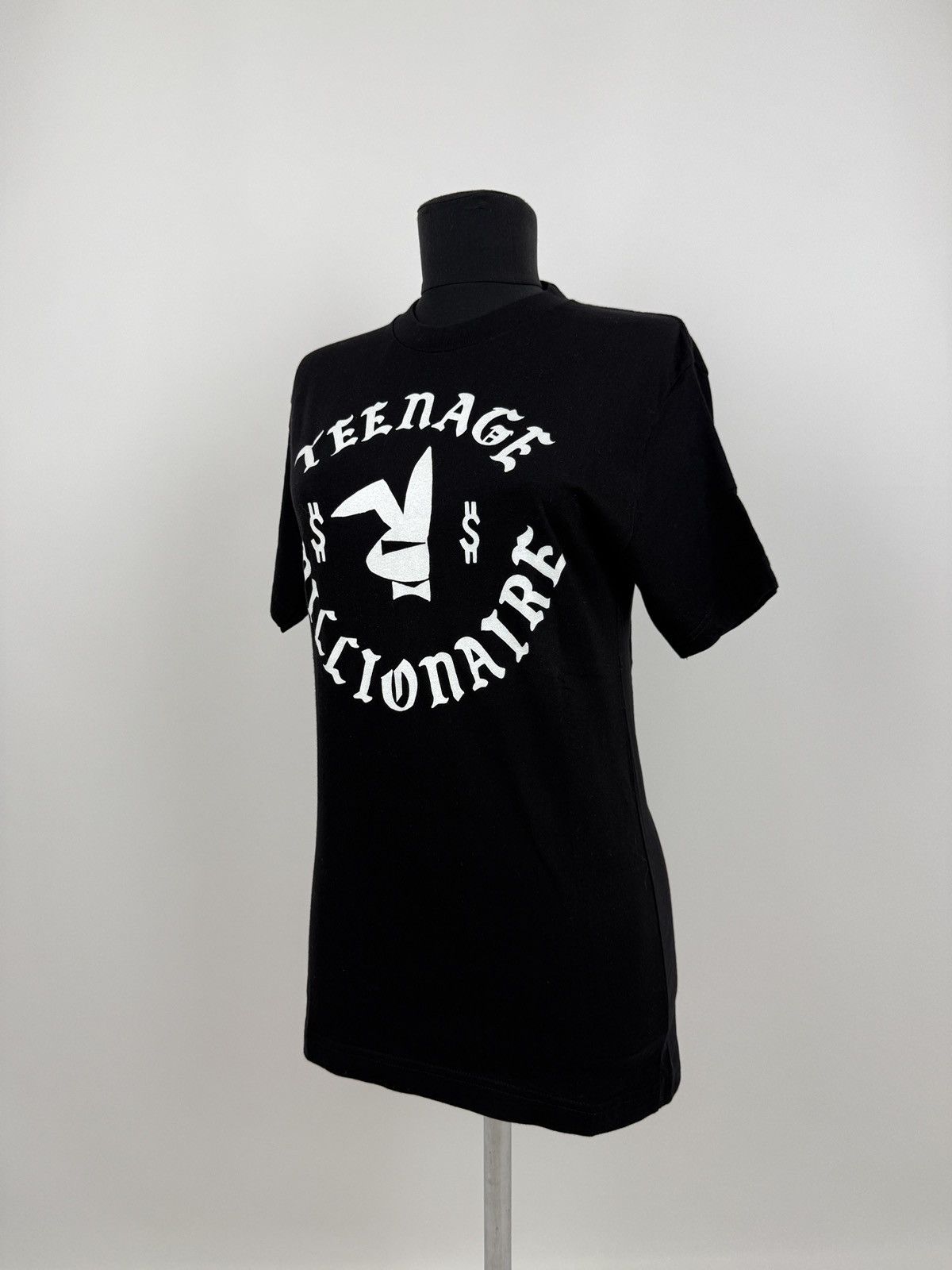 Vintage Y2K Vintage Teenage Millionaire Playboy Logo Slim T-Shirt Size S / US 4 / IT 40 - 6 Thumbnail