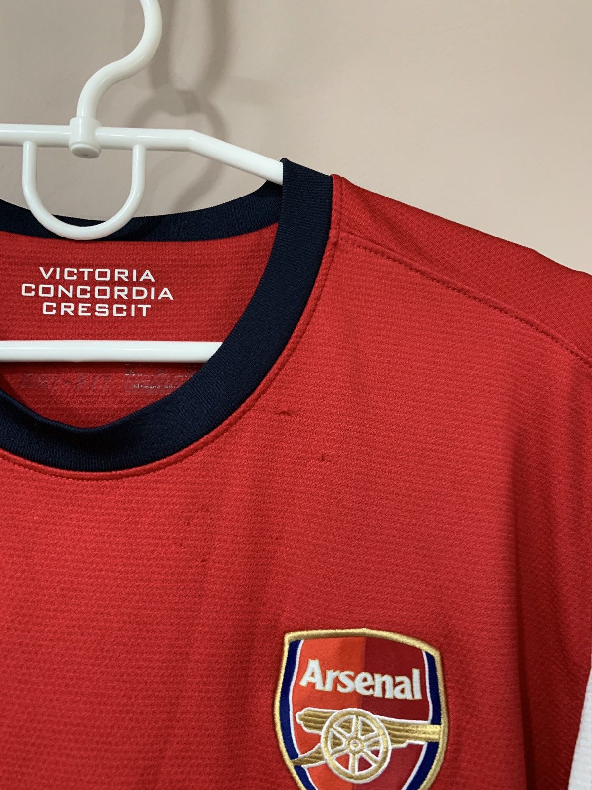 Nike Arsenal London Football Shirt Nike Soccer Jersey PODOLSKI Size US XL / EU 56 / 4 - 4 Thumbnail