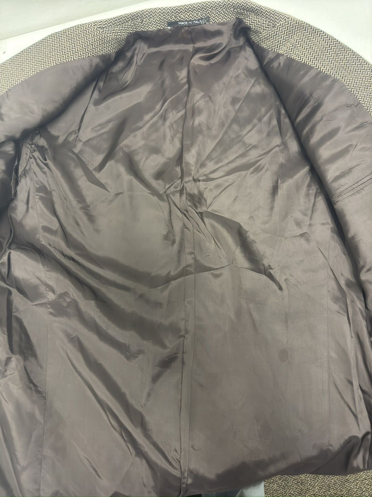 Armani Collezioni ARMANI COLLEZIONI Made in Italy Wool & Cashmere Jacket Size 44R - 10 Thumbnail