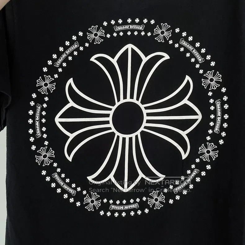 Chrome Hearts CHROME HEARTS Size S Cross scroll ring short sleeve Size US S / EU 44-46 / 1 - 3 Thumbnail