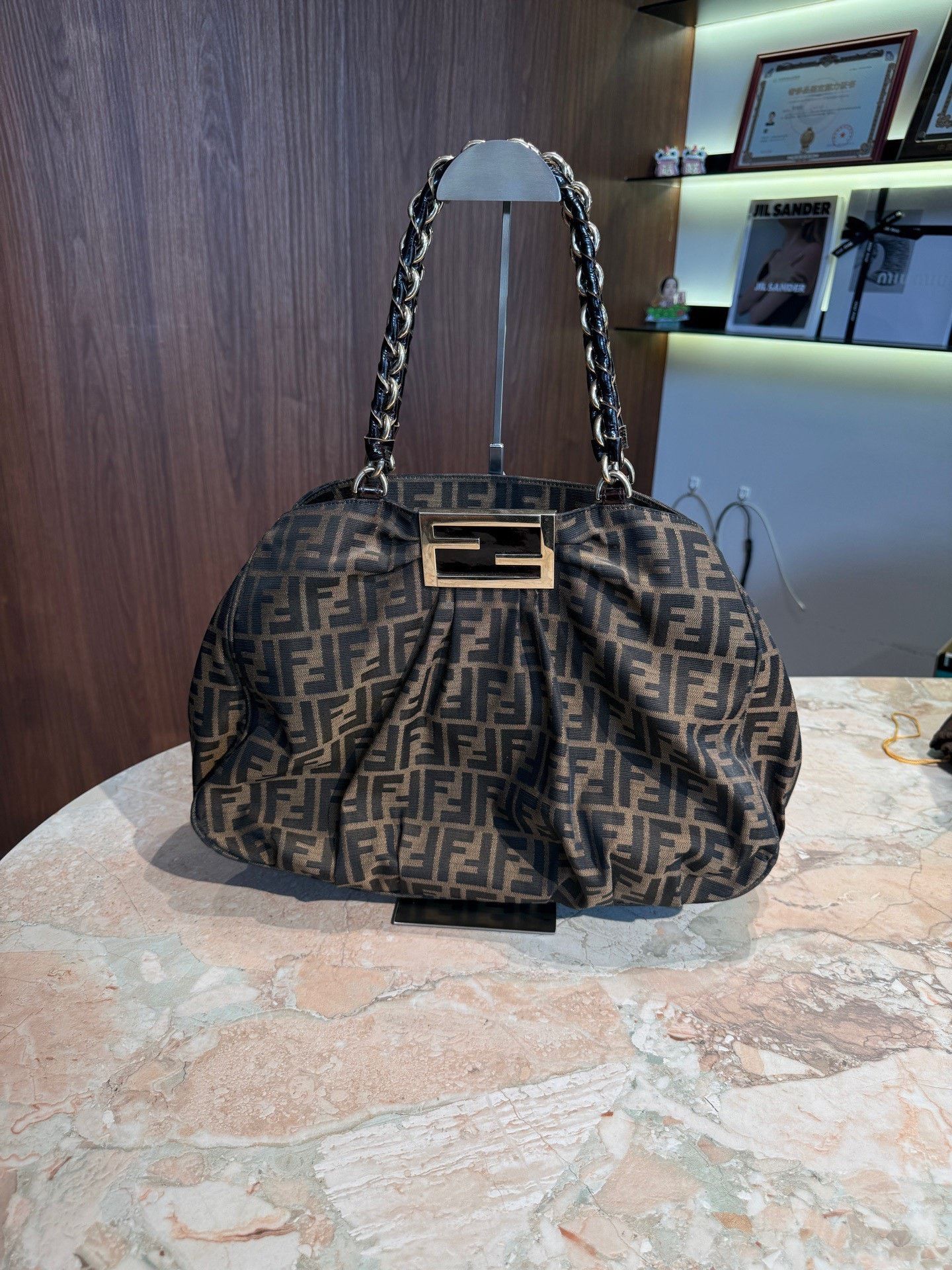 Fendi Fendi Vintage Monogram Canvas Tote Size ONE SIZE - 1 Thumbnail
