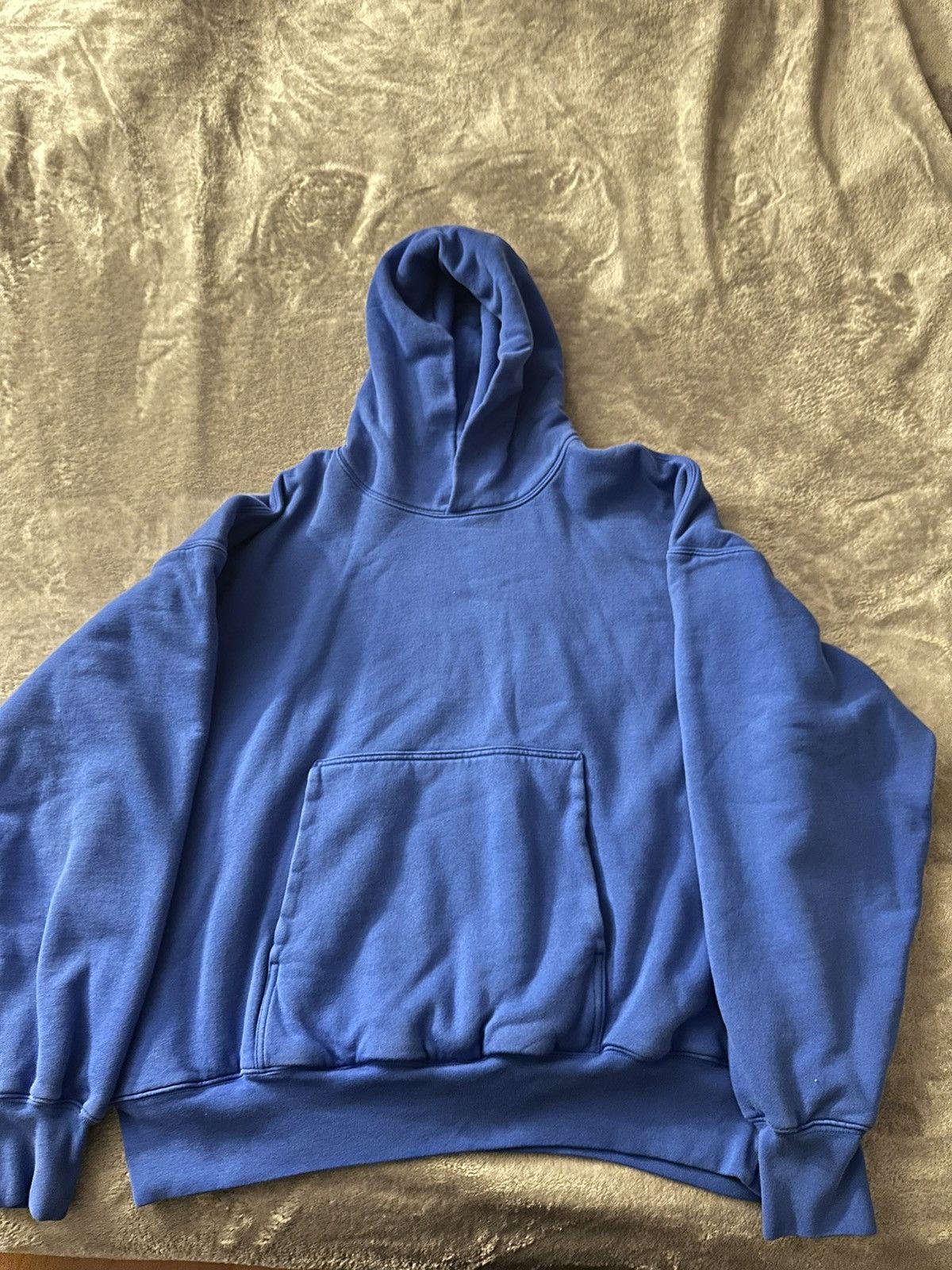 Image of Yzy Gap Hoodie in Blue, Men's (Size XL)