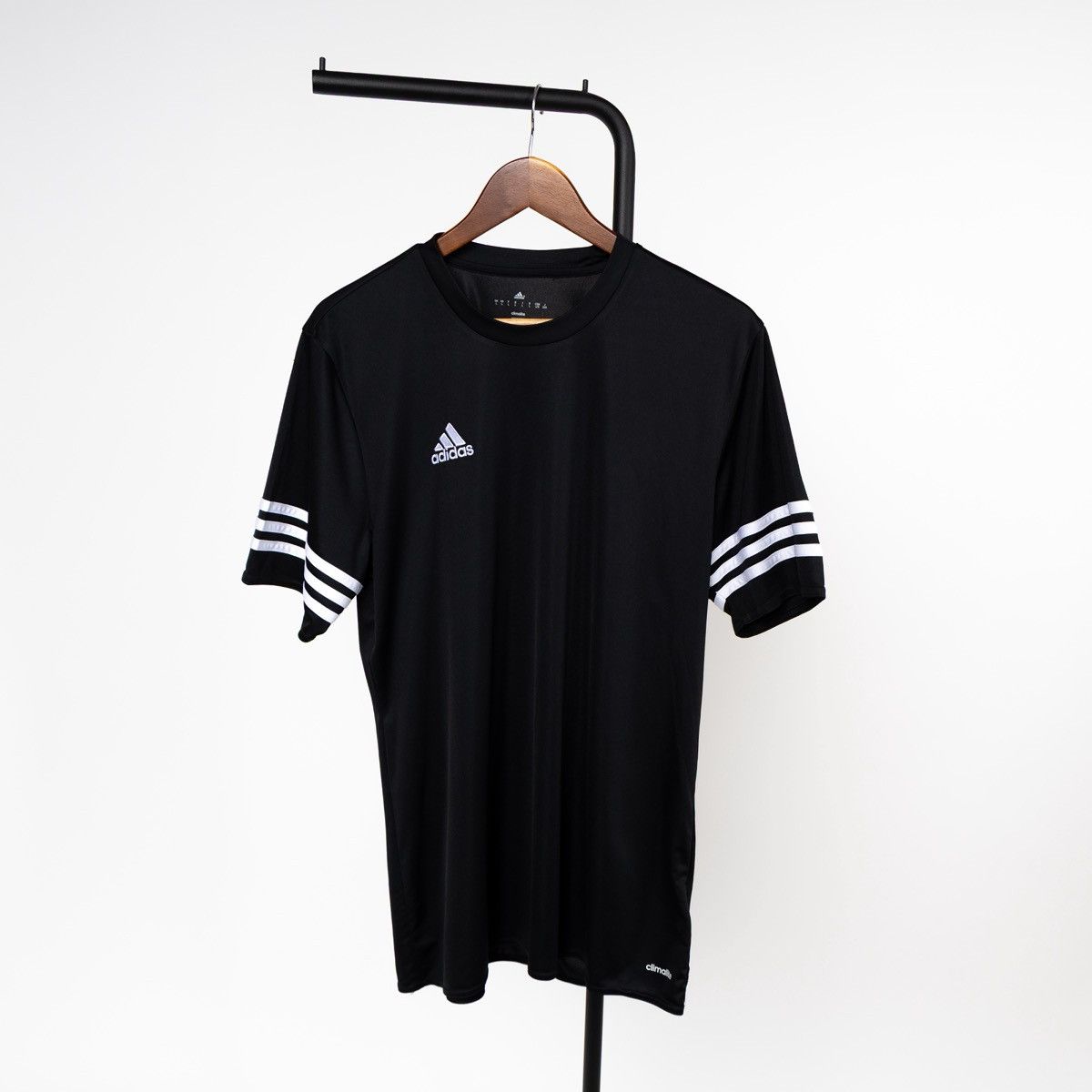 Adidas Adidas Mens Black Climalite T-Shirt Jersey Tee Athletic Size US L / EU 52-54 / 3 - 3 Thumbnail