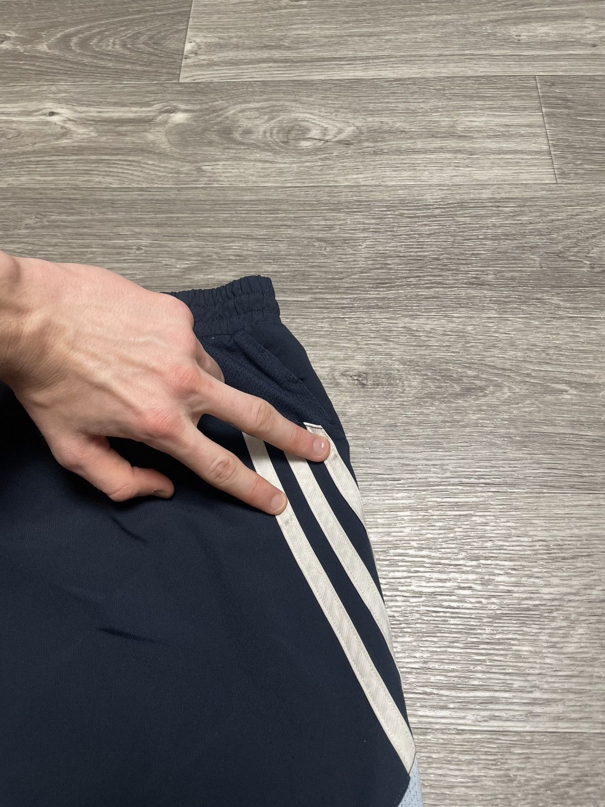 Adidas Vintage Adidas 3-Stripe Track Pants 2000s Y2K Size US 34 / EU 50 - 24 Thumbnail