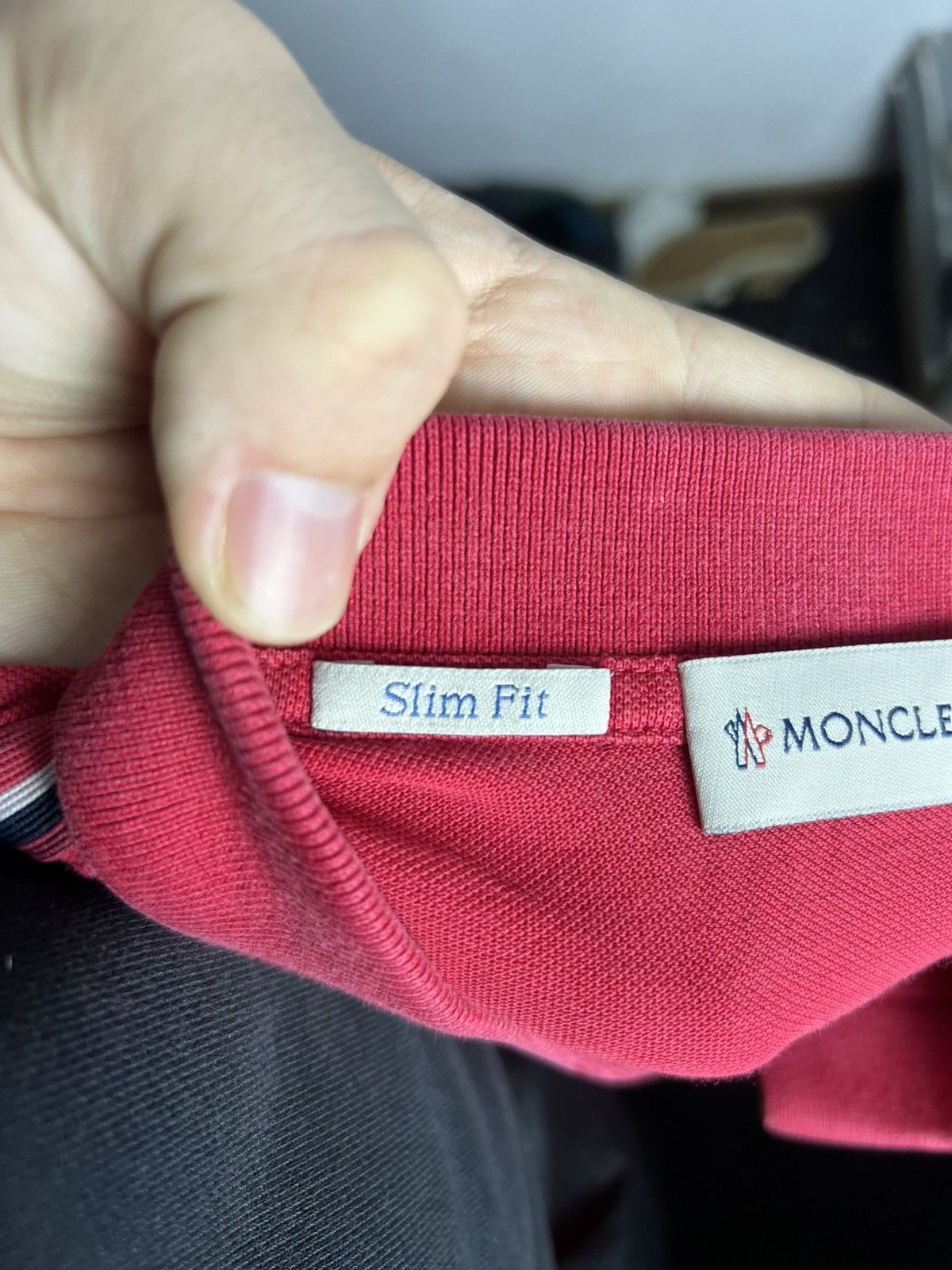 Moncler Moncler Polo T-Shirt Size US L / EU 52-54 / 3 - 8 Thumbnail