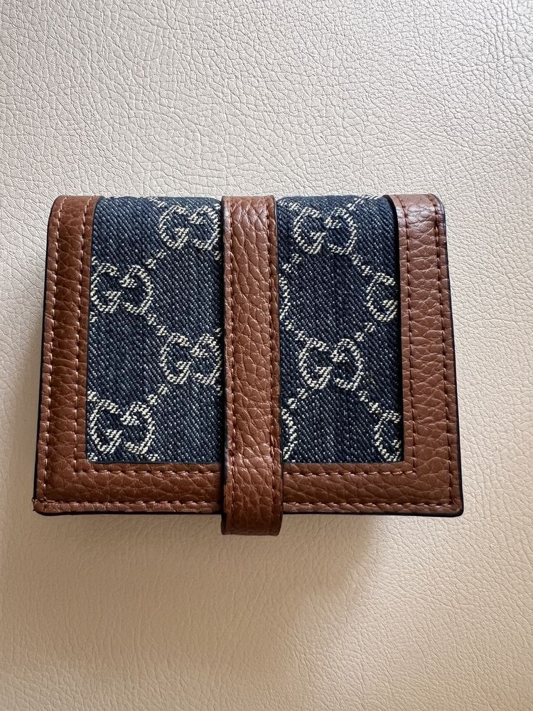 Gucci Gucci 1961 Jackie Card Case Leather Wallet Size ONE SIZE - 2 Thumbnail