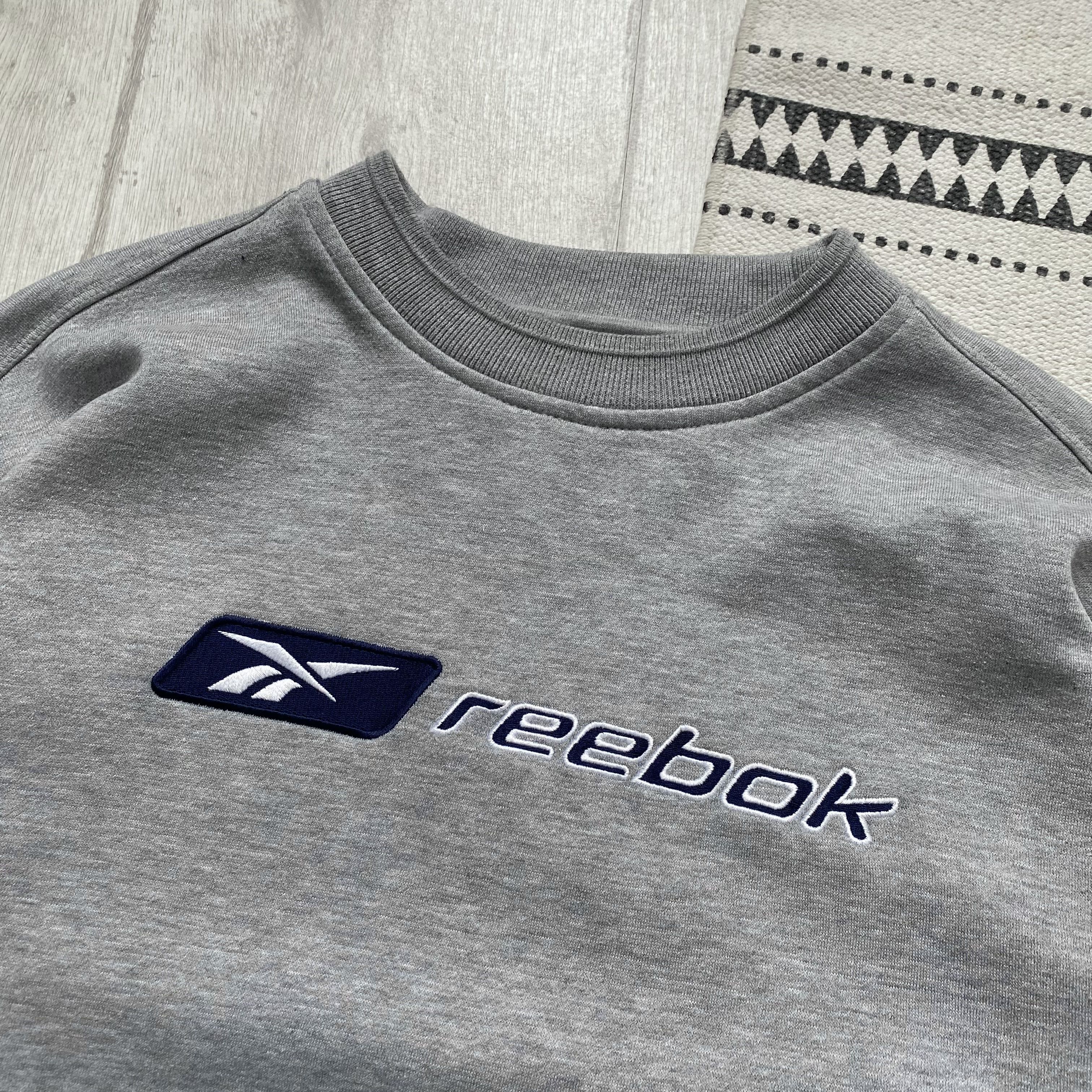 Reebok 🔷Vintage 90s Reebok Sweatshirt Centr logo Y2k Size US S / EU 44-46 / 1 - 5 Thumbnail
