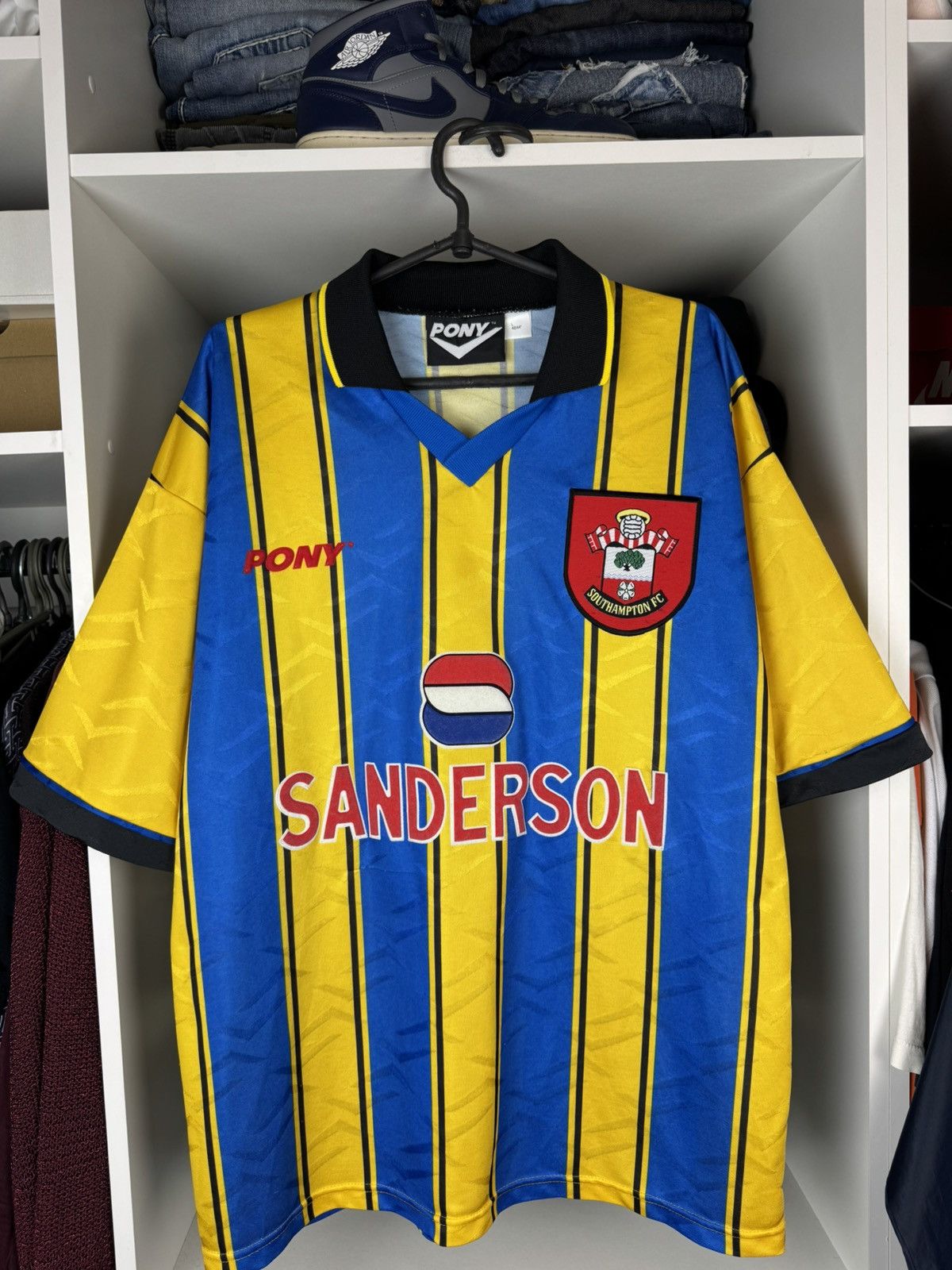 Vintage Pony Southampton 1995/1997 Football Soccer Jersey