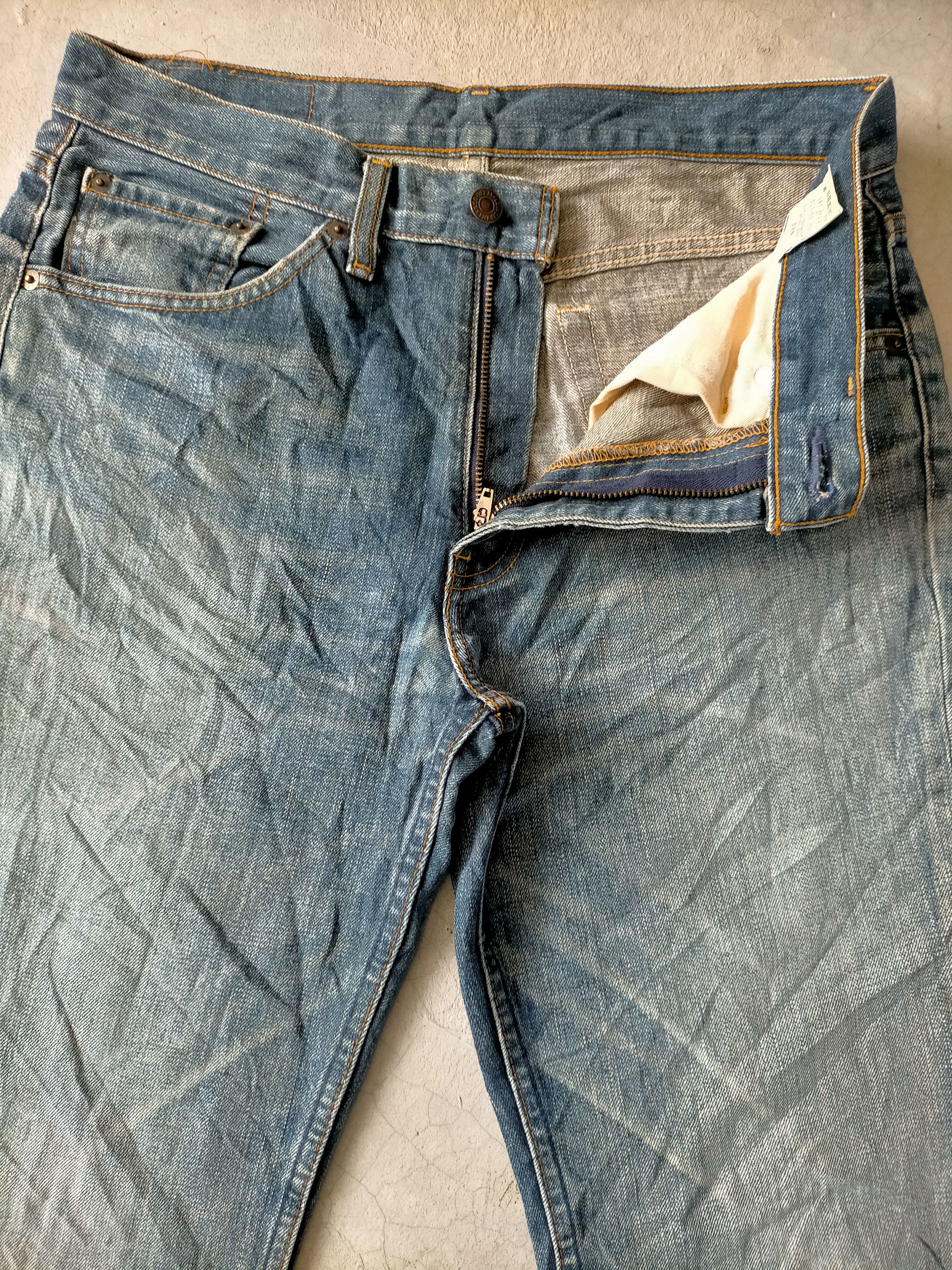 Levi's Japanese 🇯🇵 Flare Jeans Levis 517 Boot cut Denim Size US 32 / EU 48 - 6 Thumbnail