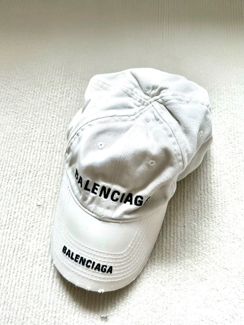 Balenciaga Balenciaga 24ss destruction logo cap Size ONE SIZE - 1 Thumbnail