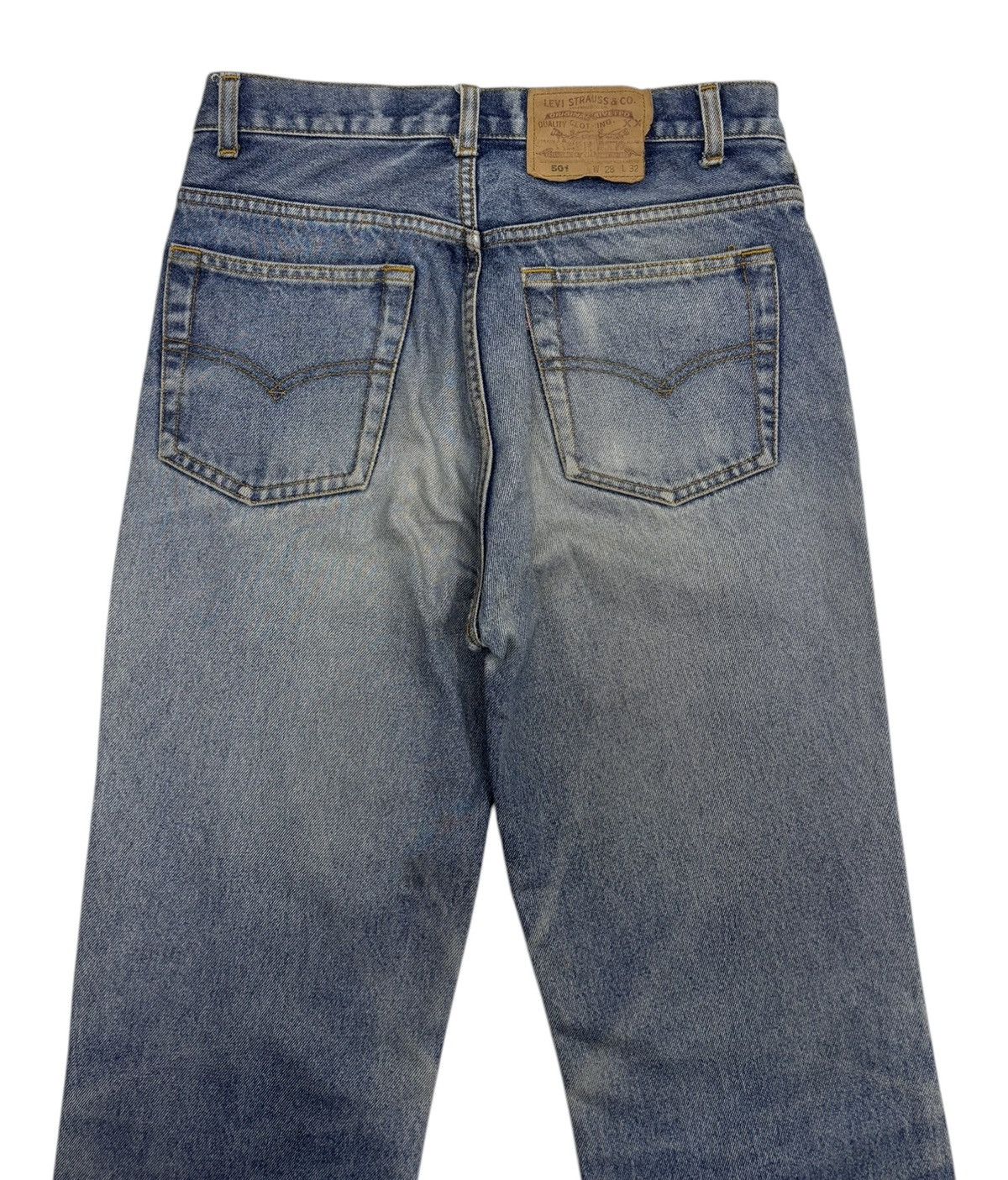 Levi's VINTAGE LEVIS 501 CROP DISTRESSED DENIM Size US 28 / EU 44 - 6 Thumbnail