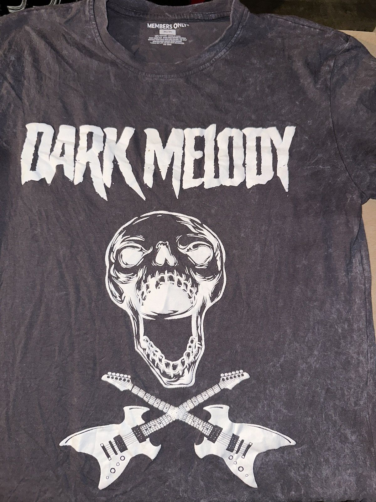 Band Tees × Members Only MEMBERS ONLY DARK MELODY TOUR TEE Size US M / EU 48-50 / 2 - 1 Thumbnail