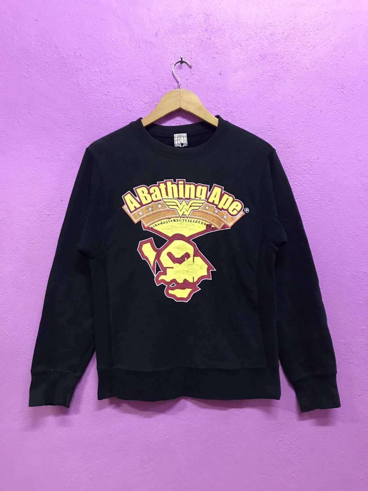 Bape Wonder Woman Crewneck Size US XS / EU 42 / 0 - 1 Thumbnail