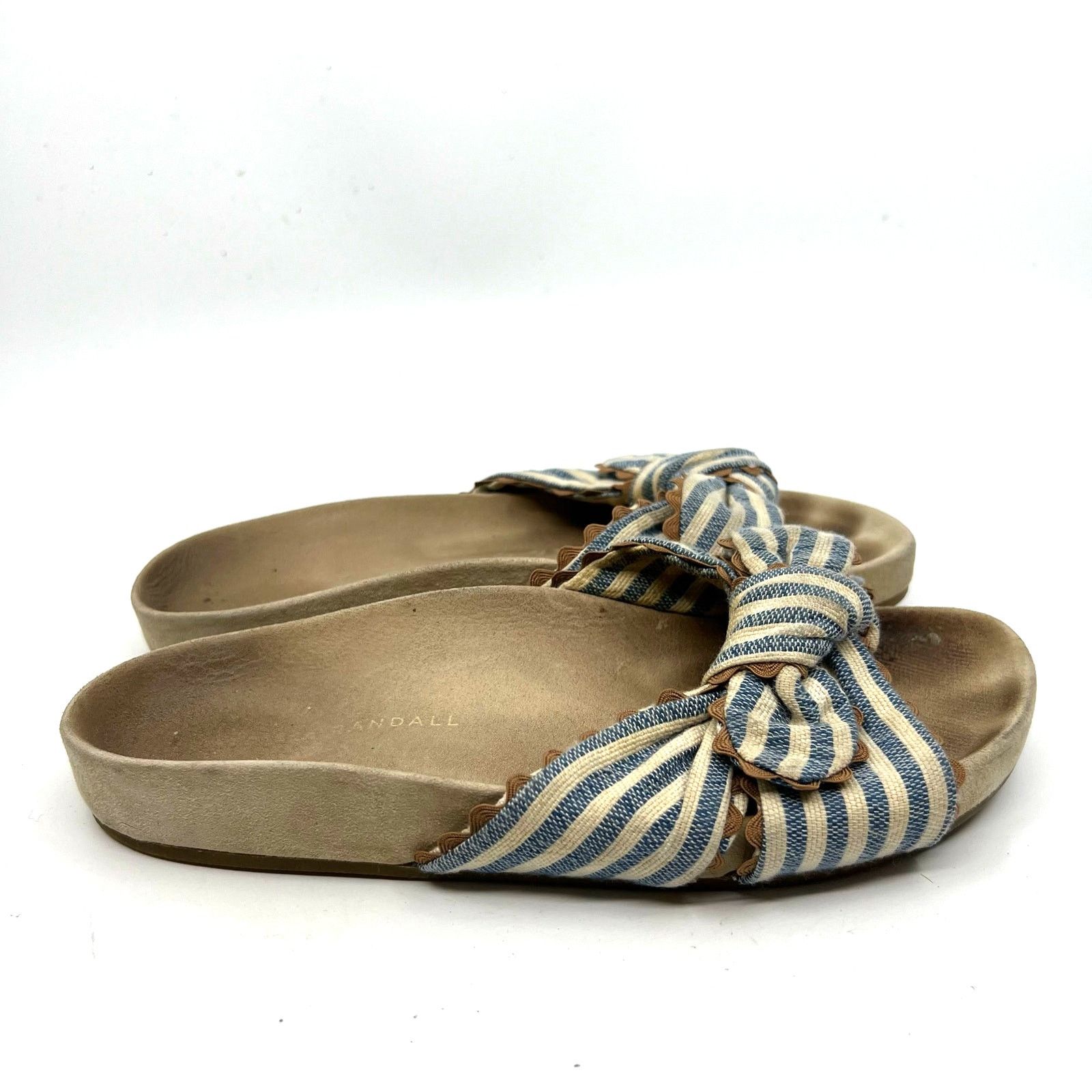 Loeffler Randall Loeffler Randall Beattie Striped Slide Sandals Women's 5 US Size US 5 / IT 35 - 3 Thumbnail